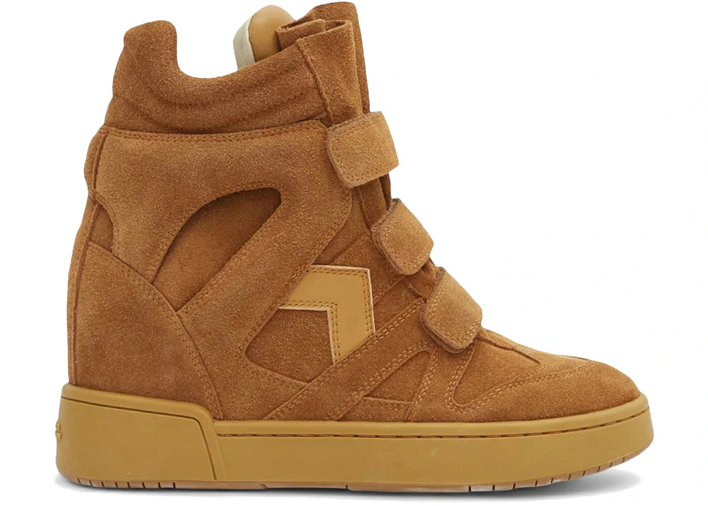 イザベルマランエトワール なめし革 ウェッジ WOMEN\u0027S スニーカー レディース ISABEL MARANT ISABEL MARANT IM3 HIGH-TOP LEATHER WEDGE SNEAKERS COGNAC (WOMEN\u0027S) /