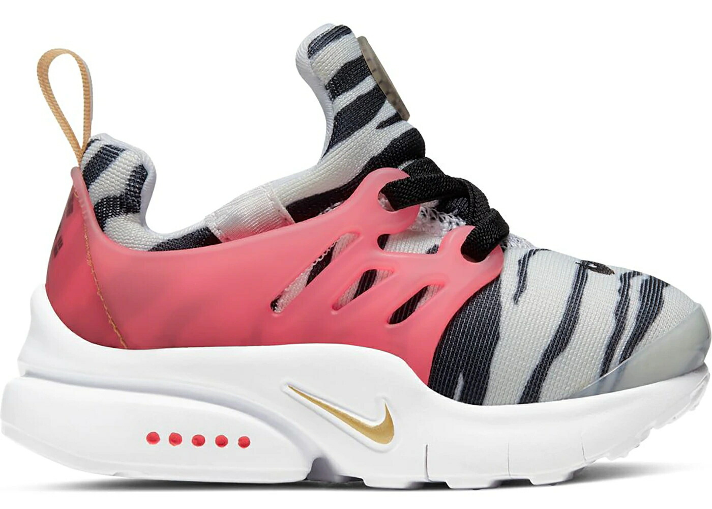 ナイキ プレスト 白色 ホワイト 黒色 ブラック 赤 レッド エア ジュニア キッズ NIKE AIR PRESTO SOUTH KOREA (2020) (TD) / WHITE BLACK RED ORBIT METALLIC