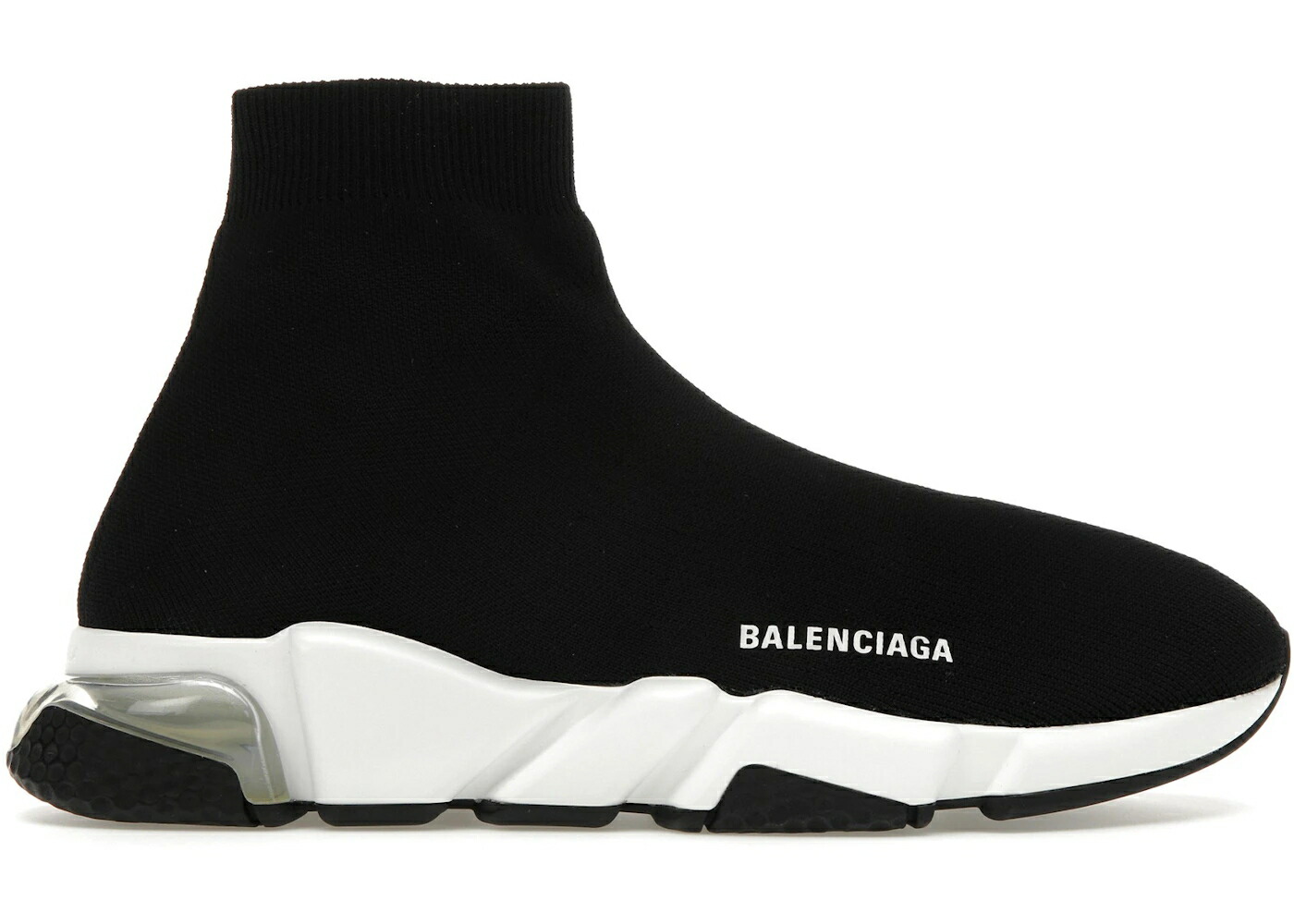 バレンシアガ スピード スニーカー スニーカー 黒色 ブラック メンズ BALENCIAGA SPEED TRAINERS CLEARSOLE / BLACK