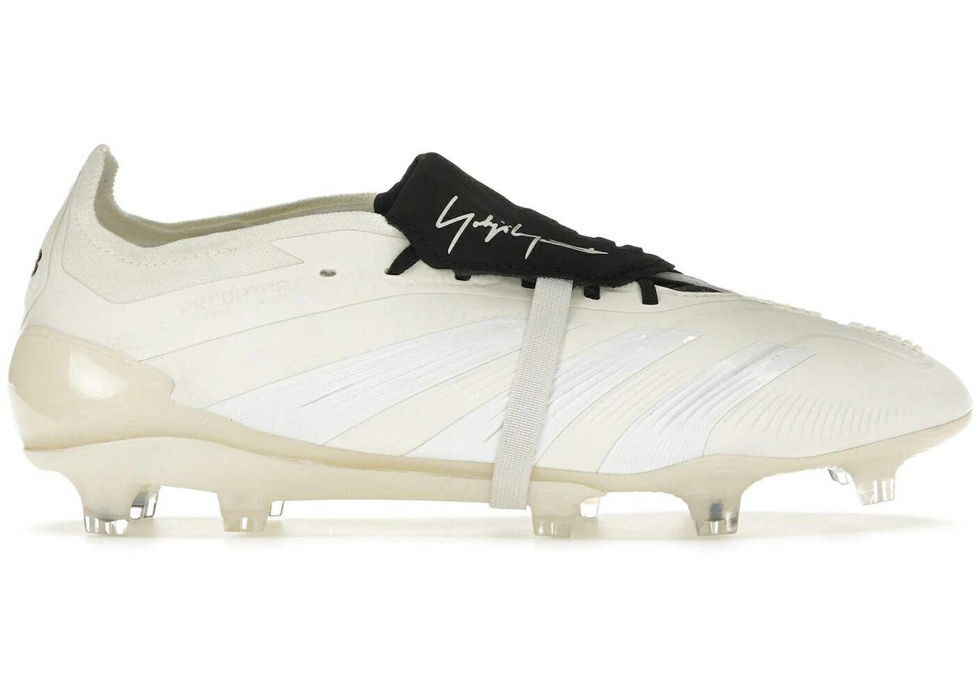 アディダス プレデター エリート 白いこと 白いこと 中核グループ 黒いこと 黒いこと スニーカー メンズ ADIDAS Y-3 PREDATOR ELITE FOLDOVER TONGUE FG CLOUD WHITE / CORE BLACK CORE BLACK CLOUD