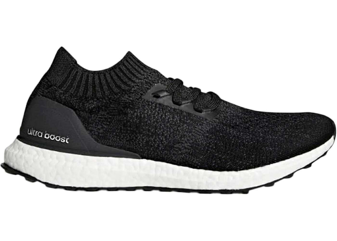 アディダス ウルトラ ブースト カーボン 黒色 ブラック コア 灰色 グレー ウルトラブースト スニーカー メンズ ADIDAS ULTRA BOOST UNCAGED CARBON BLACK / CARBON CORE BLACK GREY