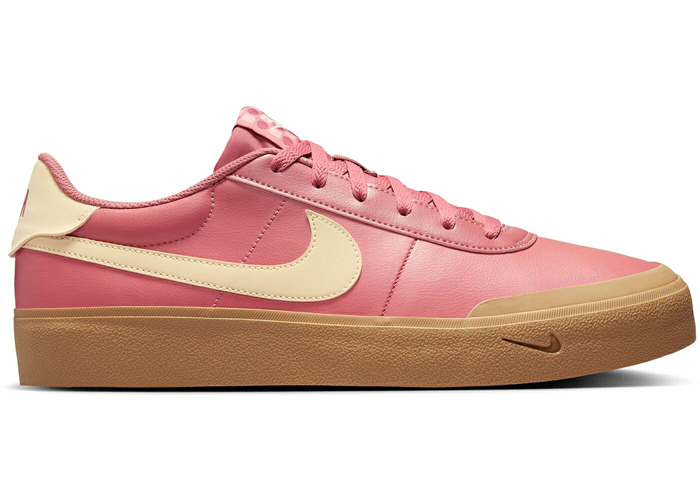 ナイキ 厚地の外套 サクラ色 赤銅色 赤銅色 スニーカー メンズ NIKE COURT SHOT CANYON PINK GUM LIGHT BROWN MUSLIN / CANYON PINK GUM LIGHT BROWN