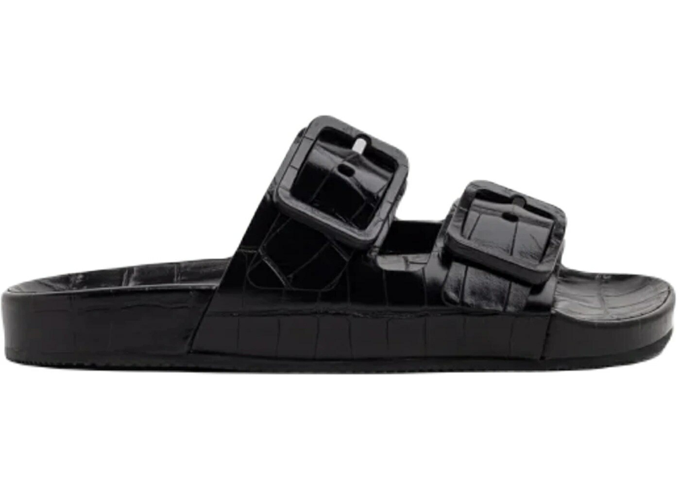 バレンシアガ サンダル 黒色 ブラック WOMEN'S スニーカー レディース BALENCIAGA MALLORCA CROC SANDALS BLACK (WOMEN'S) /