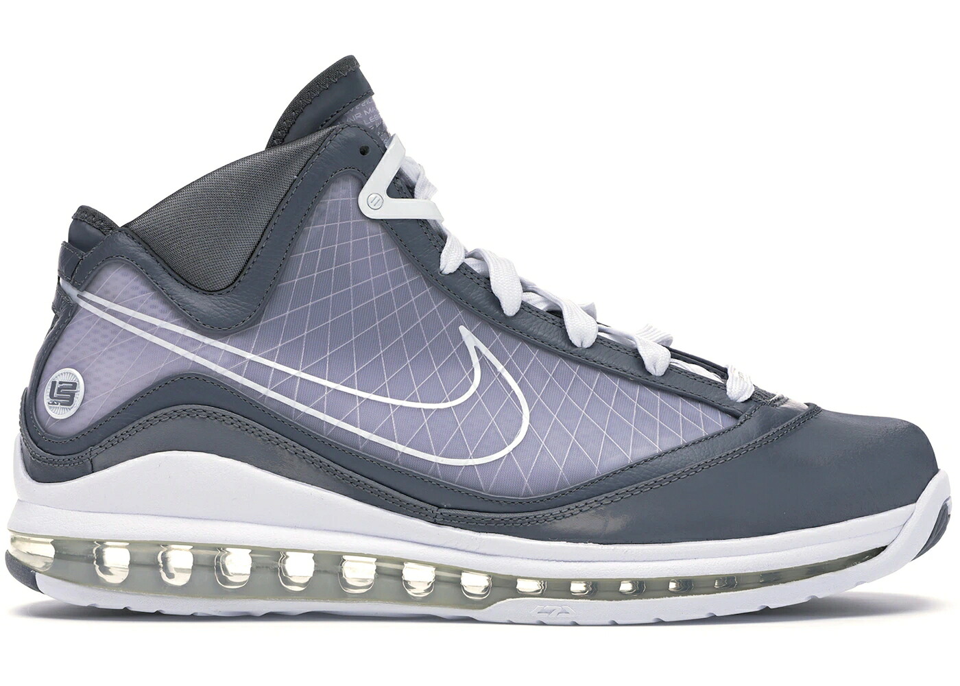 ナイキ レブロン 冷やりとした 薄墨色 薄墨色 白いこと 白いこと スニーカー メンズ NIKE LEBRON 7 COOL GREY / COOL GREY COOL GREY WHITE