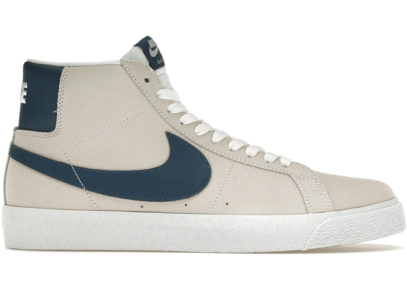 ナイキ エスビー ブレイザー ミッド 白いこと 白いこと 厚地の外套 青み 青色 スニーカー メンズ NIKE SB BLAZER MID WHITE COURT BLUE / WHITE COURT BLUE