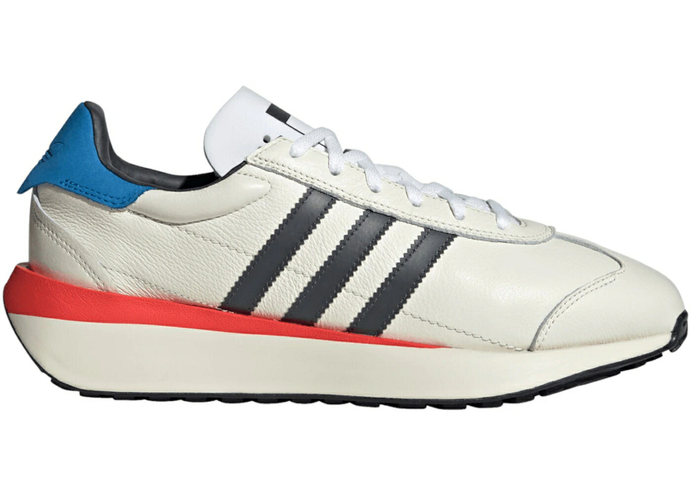 アディダス カントリー 白いこと 白いこと 炭素 青味 青み スニーカー メンズ ADIDAS COUNTRY XLG OFF WHITE CARBON BLUE BIRD / OFF WHITE CARBON BLUE BIRD
