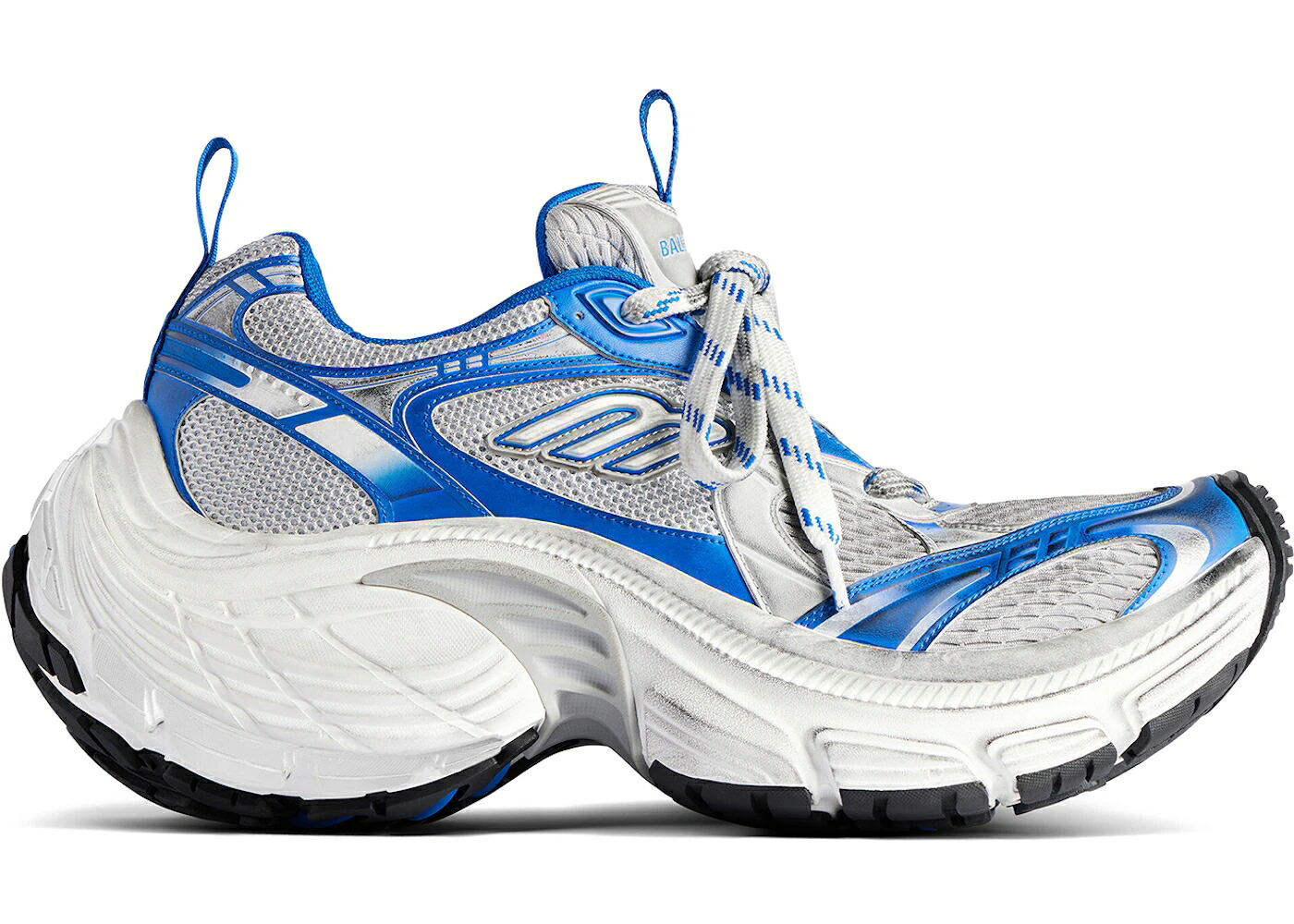 バレンシアガ 薄墨色 薄墨色 青み 青色 白いこと 白いこと スニーカー メンズ BALENCIAGA 6XL GREY BLUE WHITE / GREY BLUE WHITE