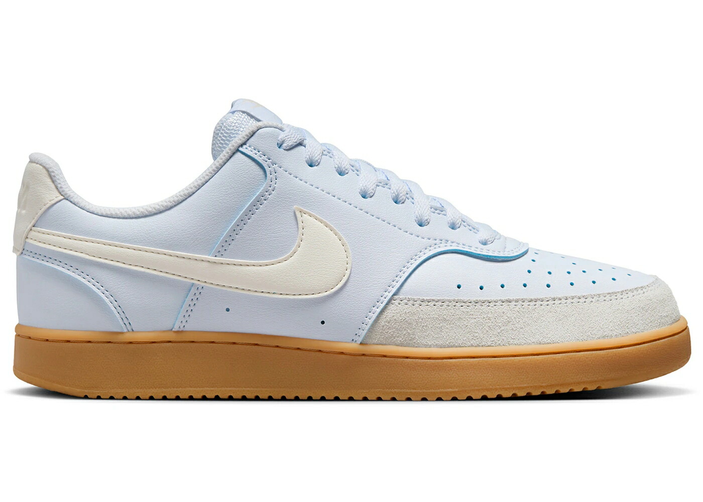 ナイキ 厚地の外套 薄墨色 薄墨色 赤銅色 赤銅色 象牙色 スニーカー メンズ NIKE COURT VISION LOW FOOTBALL GREY GUM LIGHT BROWN PALE IVORY / FOOTBALL GREY GUM LIGHT BROWN