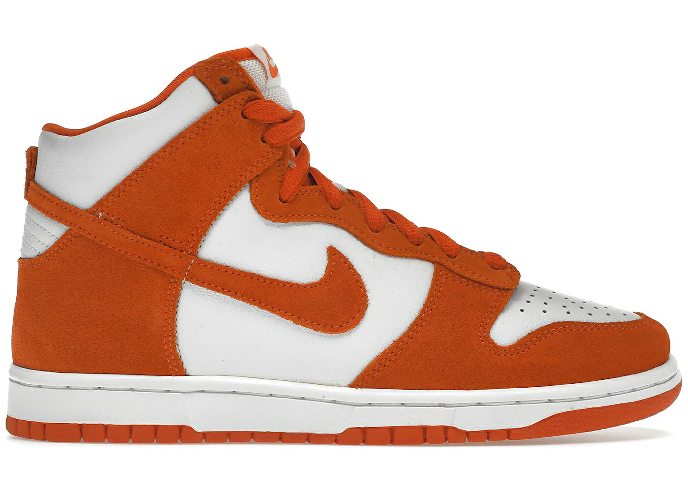 ナイキ エスビー ダンク ハイ プロ シラキュース 白色 ホワイト カレッジ 橙 オレンジ ダンクハイ スニーカー メンズ NIKE SB DUNK HIGH PRO SYRACUSE / WHITE COLLEGE ORANGE