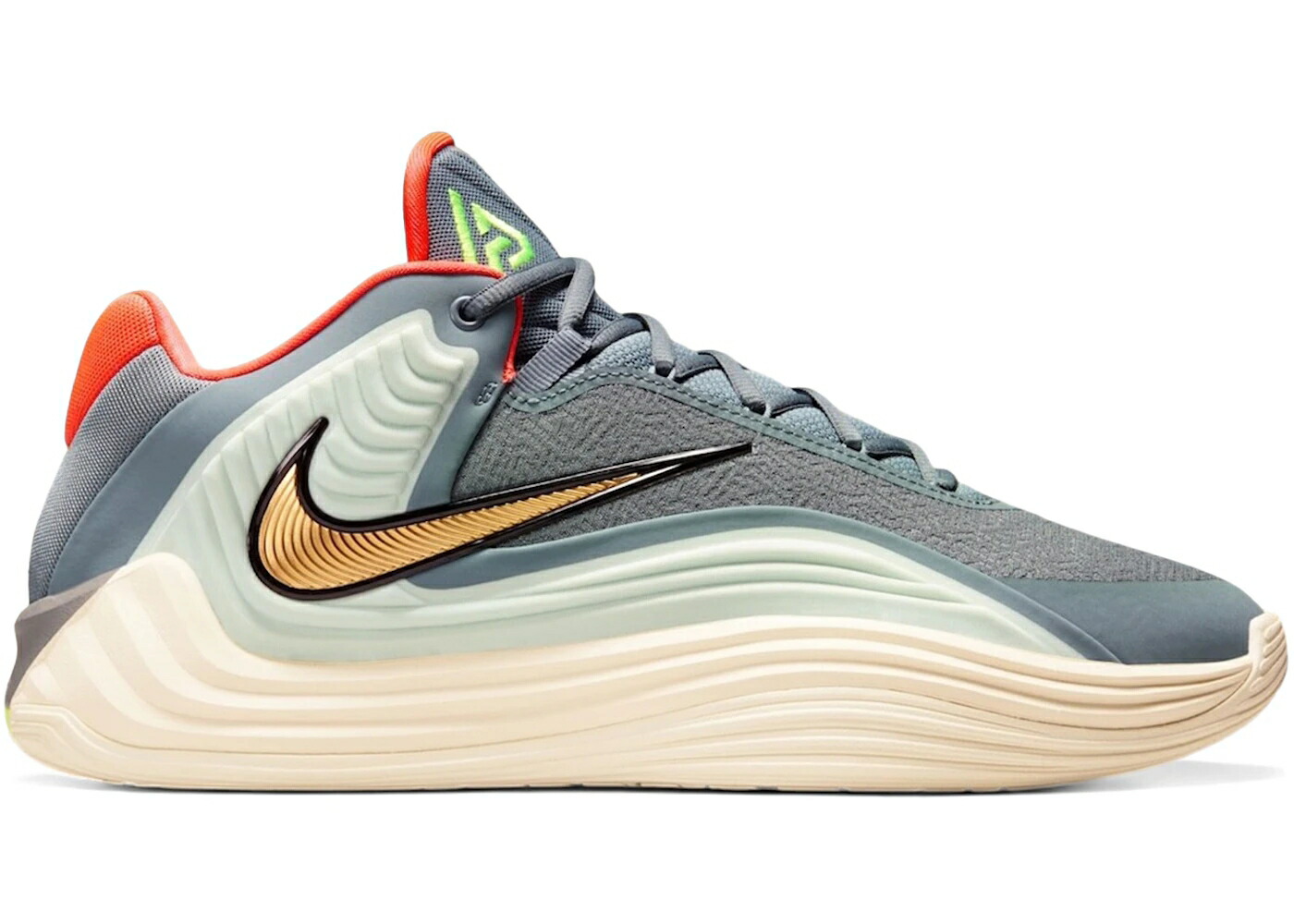 ナイキ クール 灰色 グレー スニーカー メンズ NIKE GIANNIS FREAK 7 DECEPTION / COOL GREY COCONUT MILK TOTAL