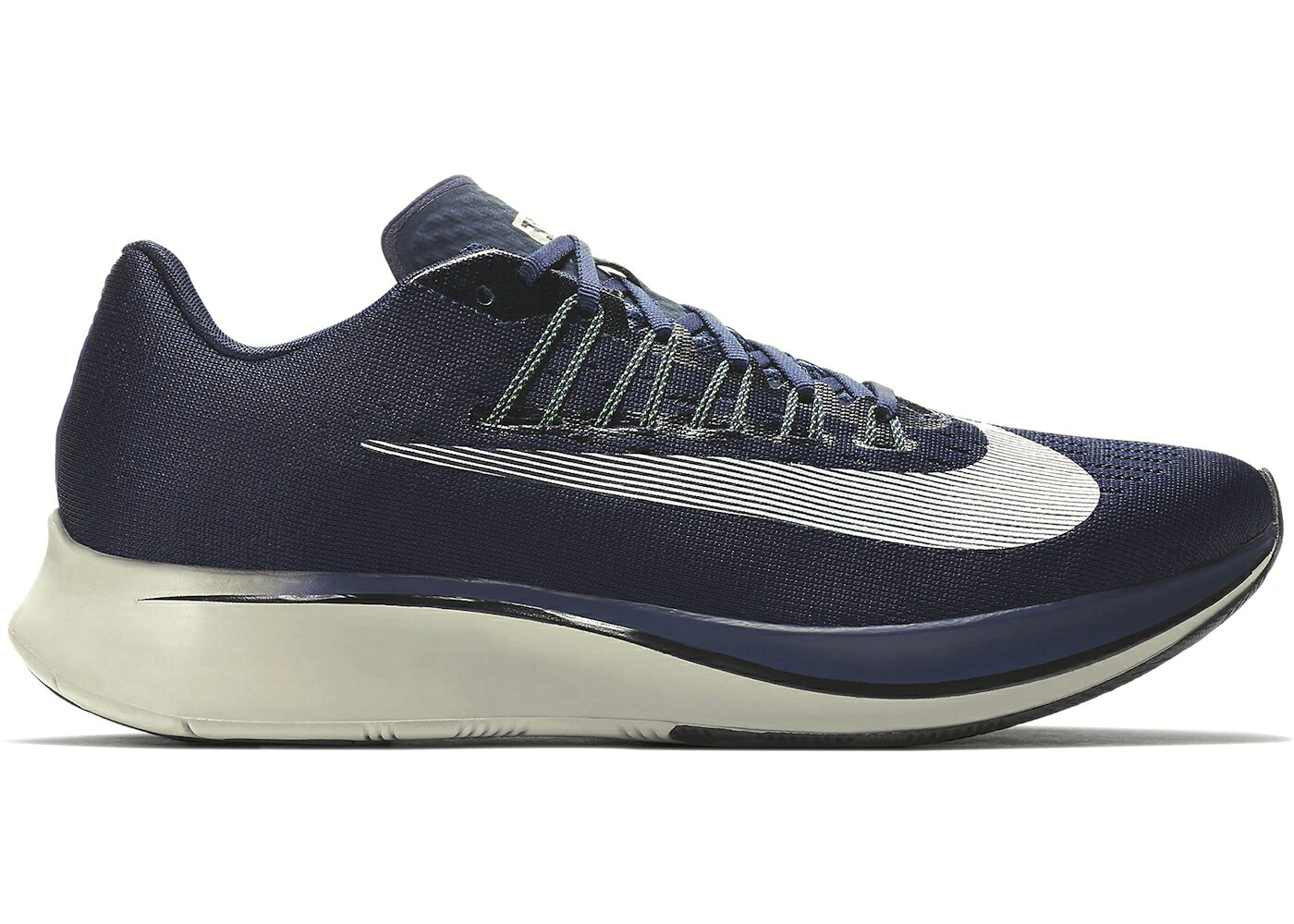 ナイキ ズーム 白色 ホワイト 藍色 インディゴ ズームフライ スニーカー メンズ NIKE ZOOM FLY OBSIDIAN / OBSIDIAN WHITE NEUTRAL INDIGO｜スニケス