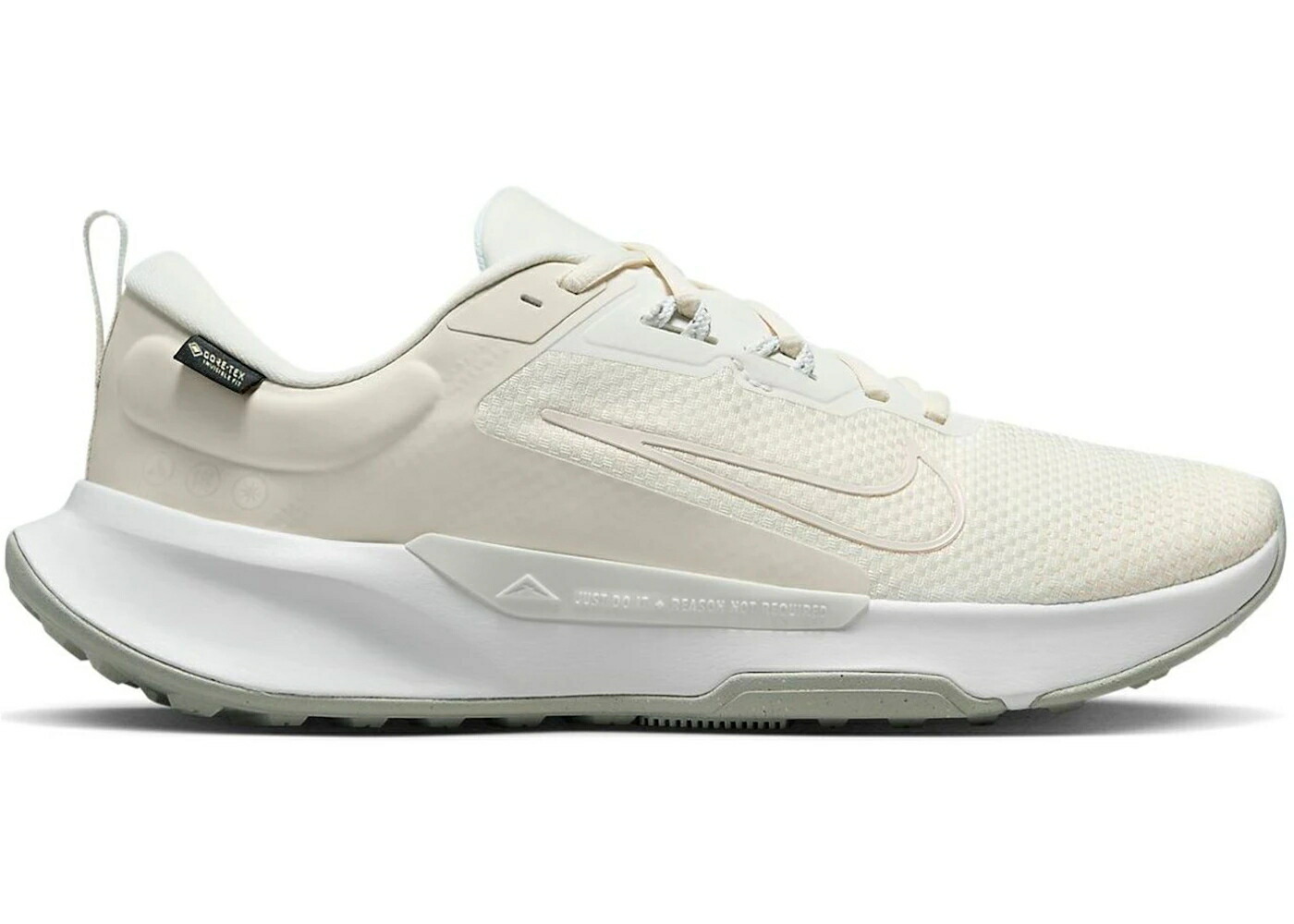 ナイキ ゴアテックス ベージュ 灰色 グレー 白色 ホワイト スニーカー メンズ NIKE JUNIPER TRAIL 2 GORE-TEX BEIGE GREY / BEIGE SUMMIT WHITE LIGHT OREWOOD