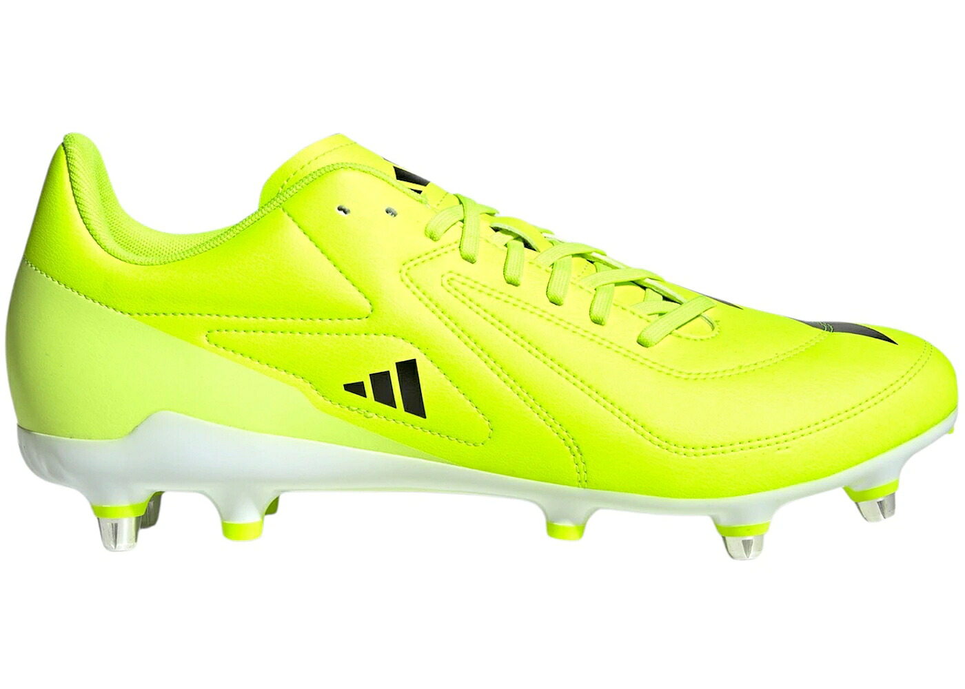 アディダス コア 黒色 ブラック 黄色 イエロー スニーカー メンズ ADIDAS RS15 SG RUGBY LUCID LEMON CORE BLACK HI-RES YELLOW / LUCID LEMON CORE BLACK HI RES｜スニケス