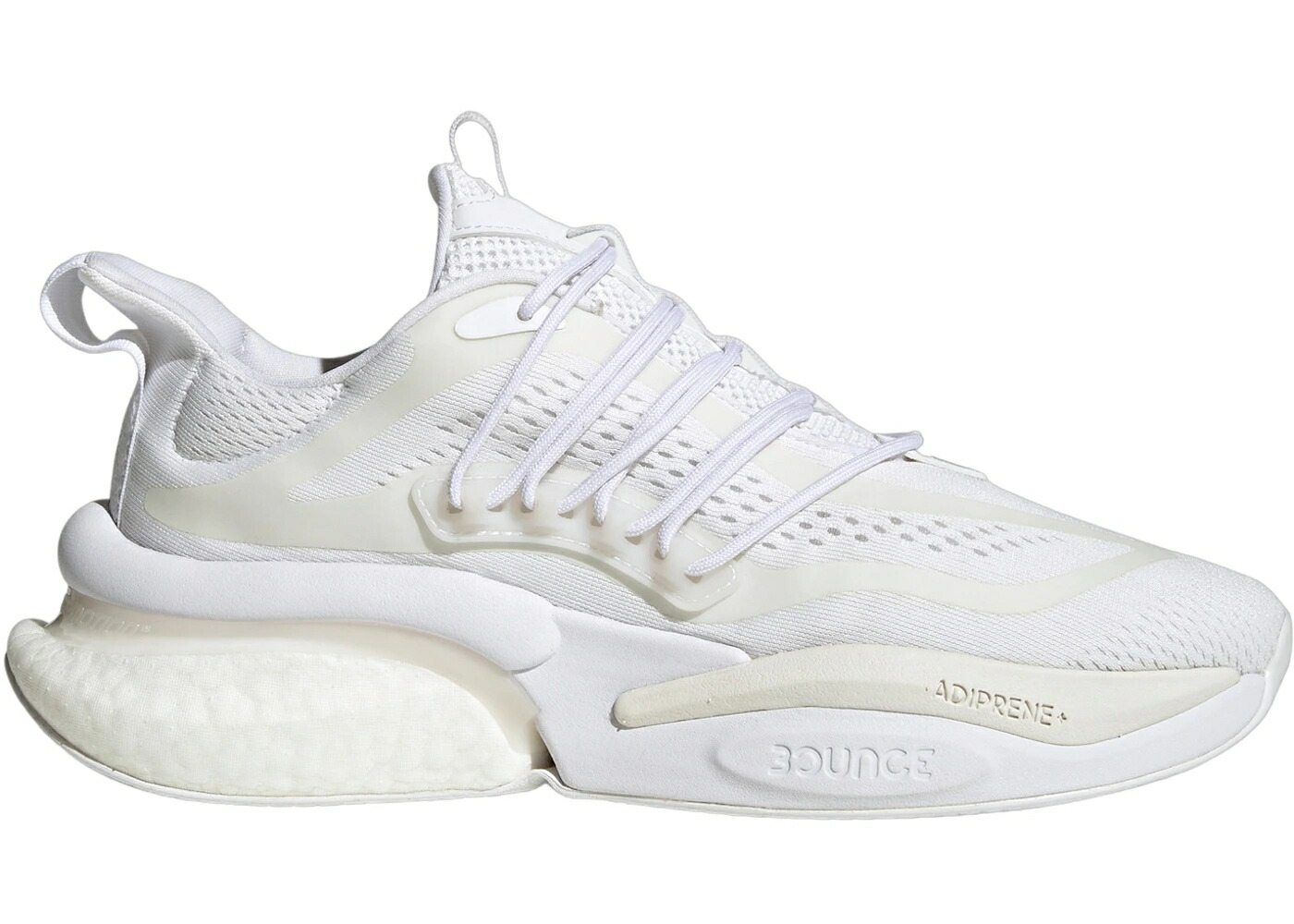 アディダス 白色 ホワイト コア スニーカー メンズ ADIDAS ALPHABOOST V1 CLOUD WHITE CORE CHALK / CLOUD WHITE CORE WHITE CHALK