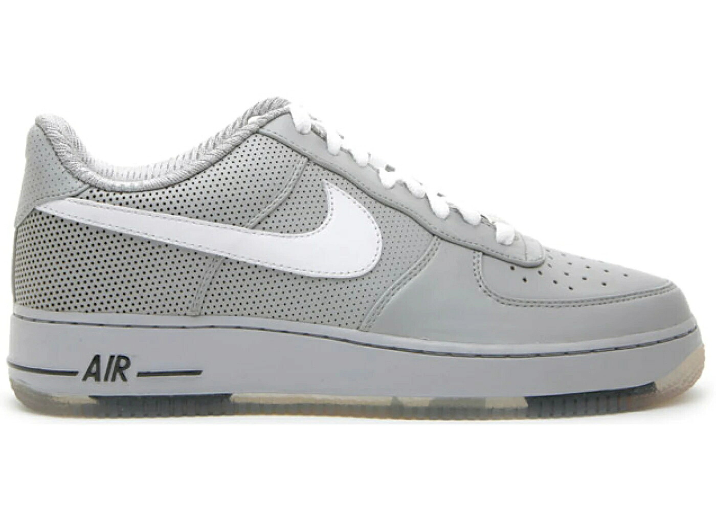 ナイキ 銀色 シルバー 白色 ホワイト 黒色 ブラック エアフォース スニーカー メンズ NIKE AIR FORCE 1 LOW FUTURA (2009) / MATTE SILVER WHITE BLACK