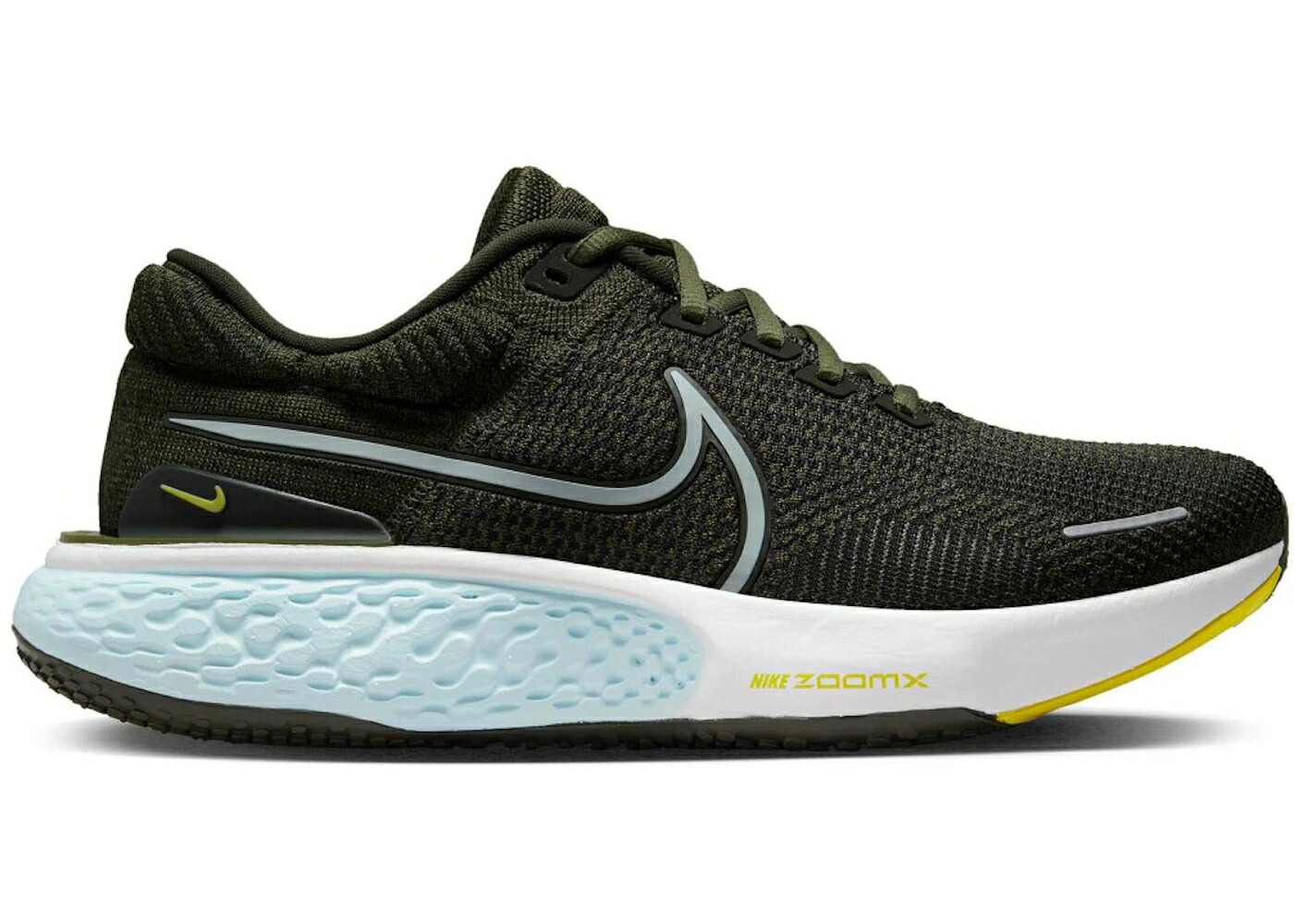 ナイキ ラン フライニット 緑 グリーン 青色 ブルー スニーカー メンズ NIKE ZOOMX INVINCIBLE RUN FLYKNIT 2 ROUGH GREEN GLACIER BLUE / ROUGH GREEN GLACIER BLUE SEQUOIA