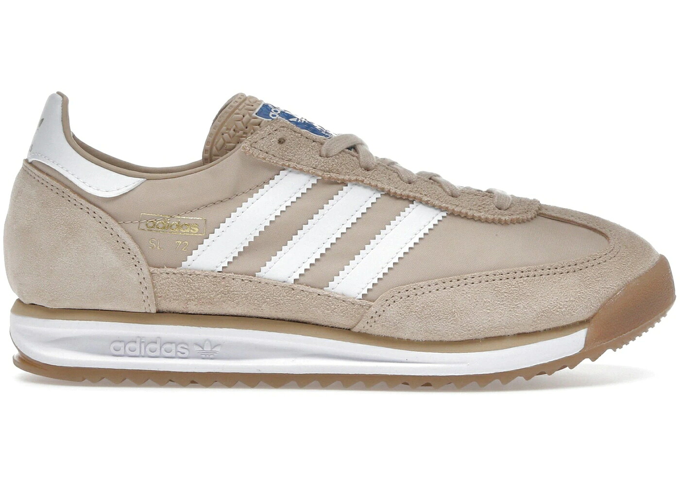 アディダス 神通力 ベージュ 白いこと 白いこと 青み 青色 スニーカー メンズ ADIDAS SL 72 RS MAGIC BEIGE CLOUD WHITE BLUE BIRD / MAGIC BEIGE CLOUD WHITE BLUE