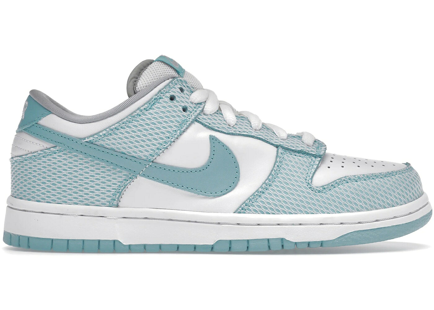 ナイキ エスビー ダンク ハイ 白色 ホワイト アクア ダンクロー スニーカー メンズ NIKE SB DUNK LOW HIGH HAIR / WHITE AQUA｜スニケス