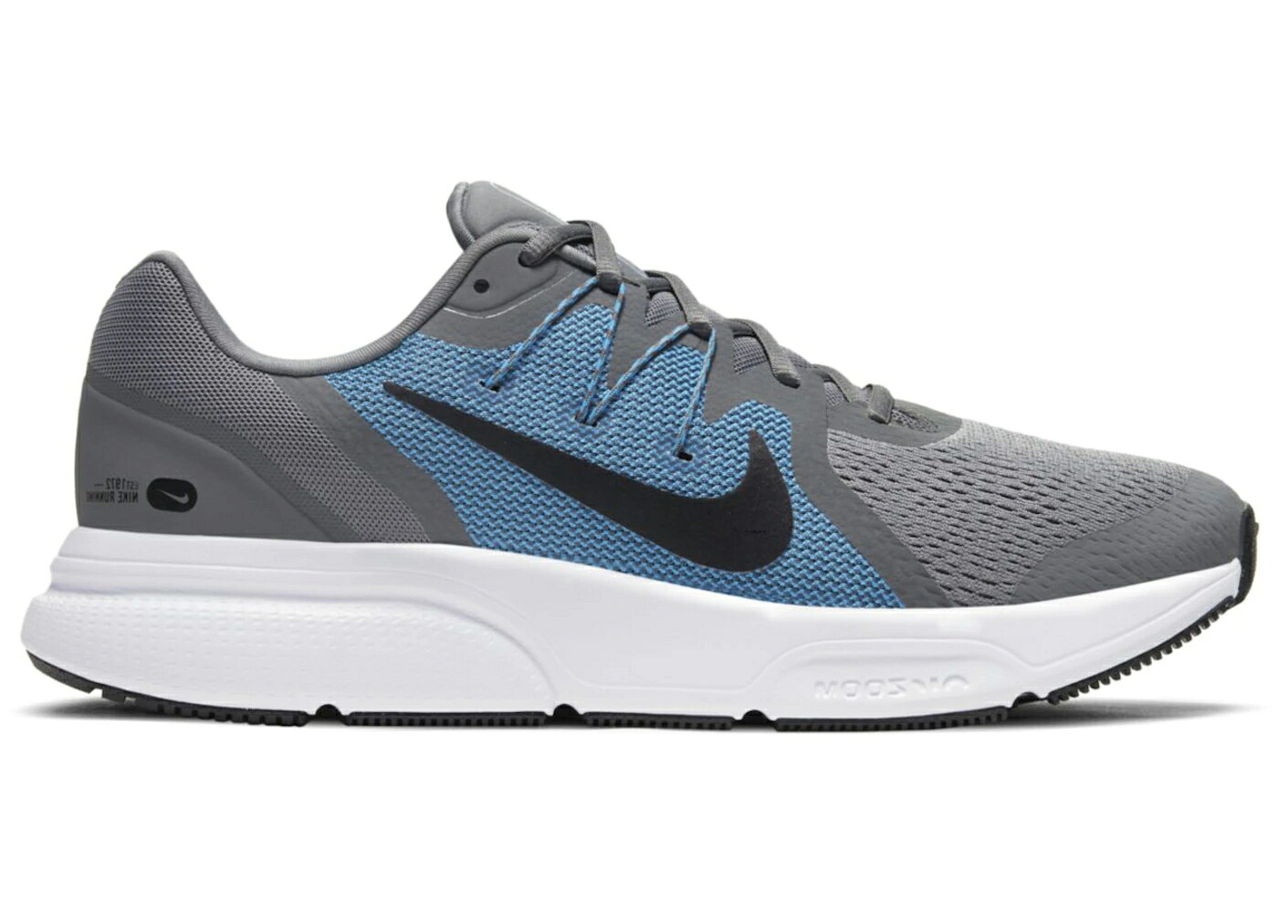 ナイキ ズーム 灰色 グレー 青色 ブルー スニーカー メンズ NIKE ZOOM SPAN 3 SMOKE GREY PHOTO BLUE / SMOKE GREY PHOTO BLUE IRON GREY｜スニケス