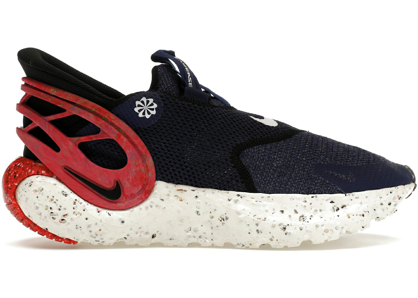 ナイキ グライド 割り増し金 青味 青色 黒いこと 黒いこと スニーカー メンズ NIKE GLIDE FLYEASE PREMIUM BLUE VOID / BLUE VOID SAIL BLACK
