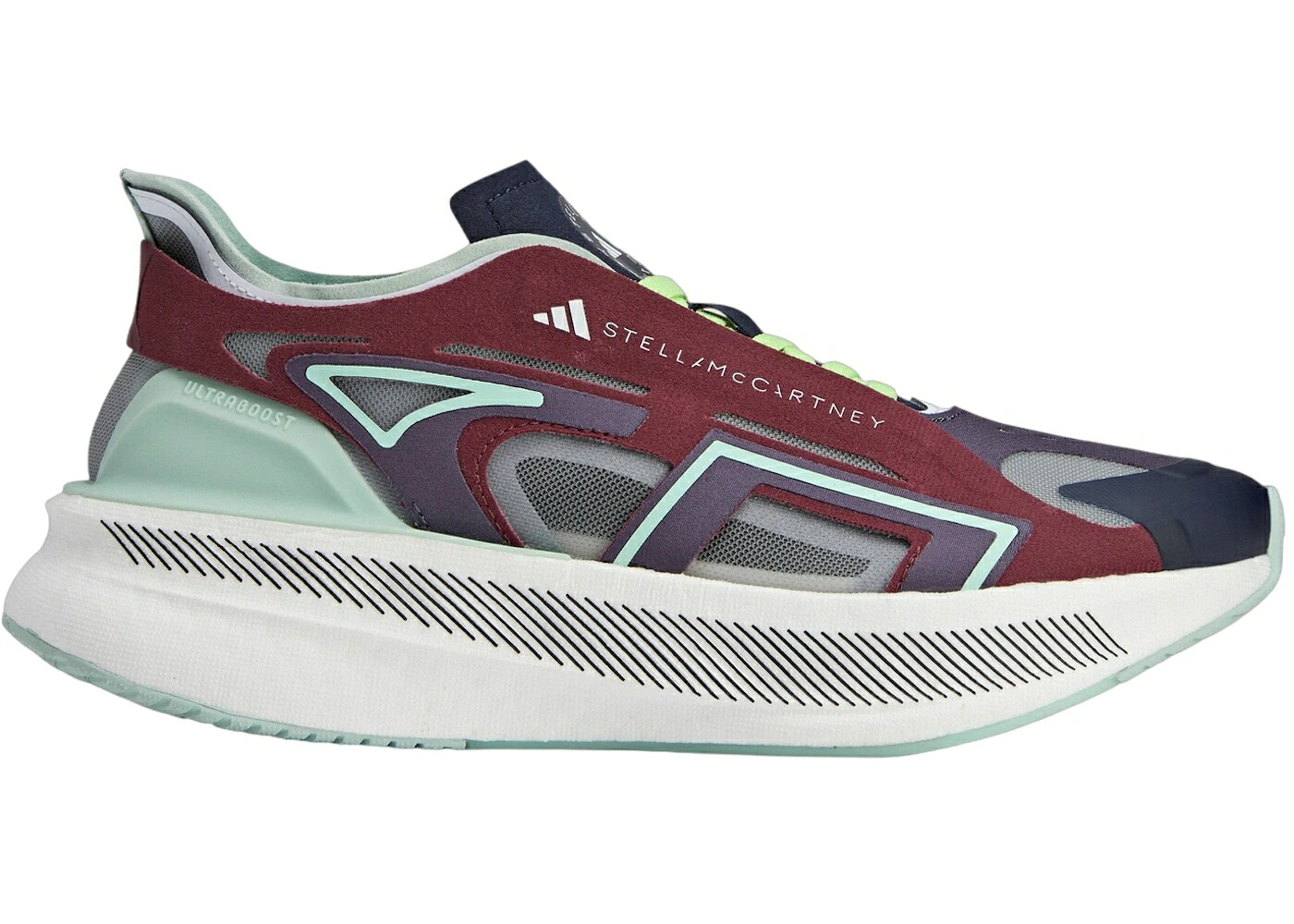 アディダス ウルトラ ブースト 緑 グリーン 紫 パープル ウルトラブースト WOMEN'S スニーカー レディース ADIDAS ULTRA BOOST 5 BY STELLA MCCARTNEY TACTILE GREEN CLEAR ONIX TRACE PURPLE (WOMEN'S) / TACTILE GREEN CLEAR｜スニケス