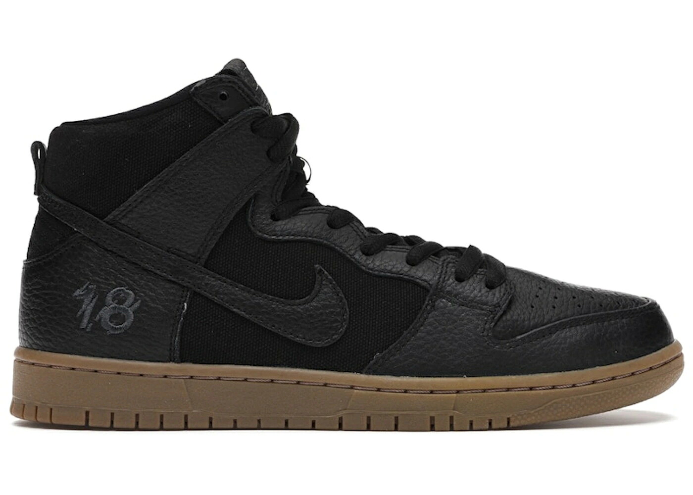ナイキ エスビー ダンク ハイ 黒色 ブラック ダンクハイ スニーカー メンズ NIKE SB DUNK HIGH ANTIHERO BRIAN ANDERSON BLACK / BLACK BLACK ANTHRACITE GUM