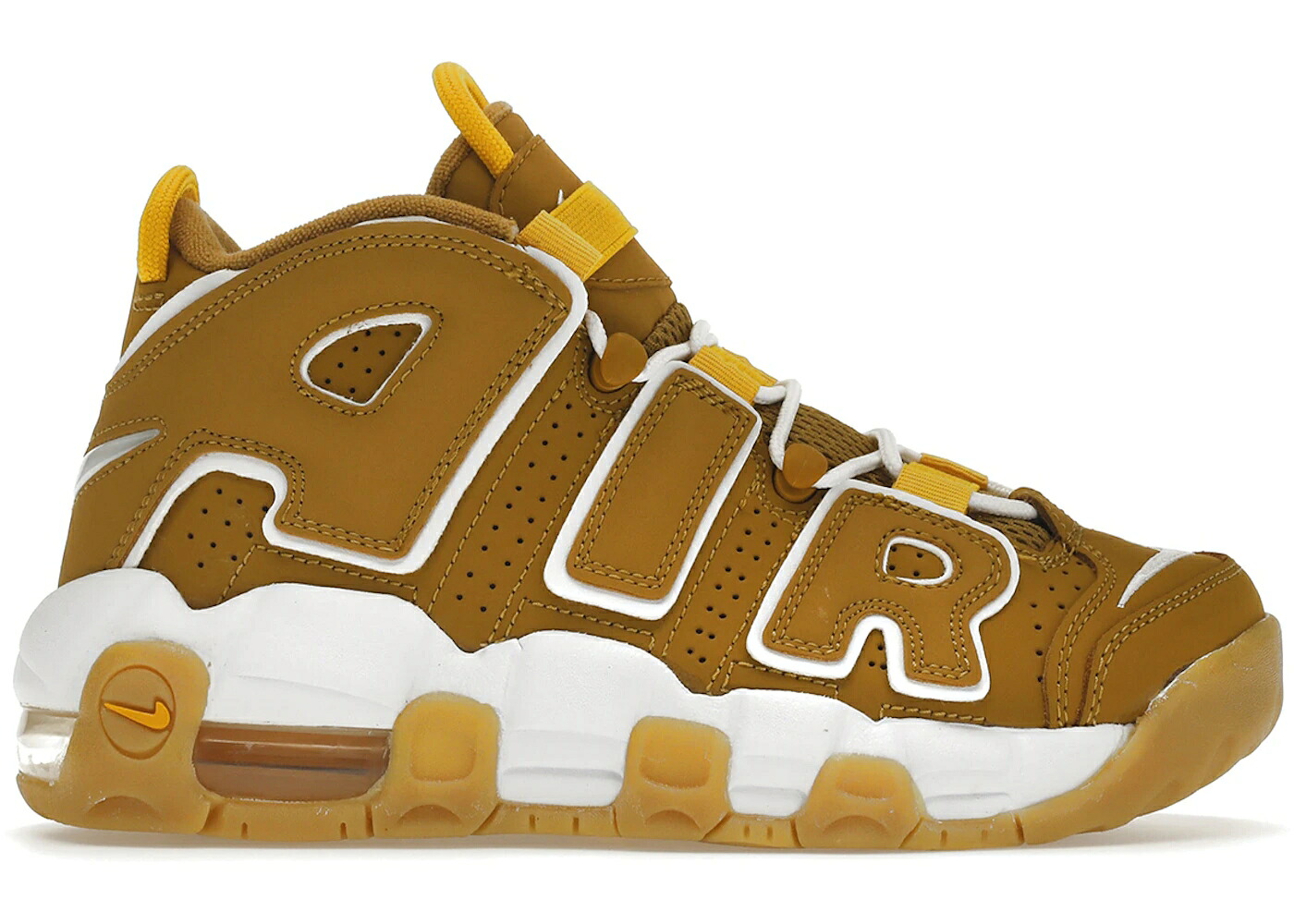 ナイキ アップテンポ ウィート 白色 ホワイト エアモアアップテンポ モアテン ジュニア キッズ NIKE AIR MORE UPTEMPO WHEAT (GS) / WHEAT WHEAT WHITE ベビー マタニティ スニーカー｜スニケス 36,140円
