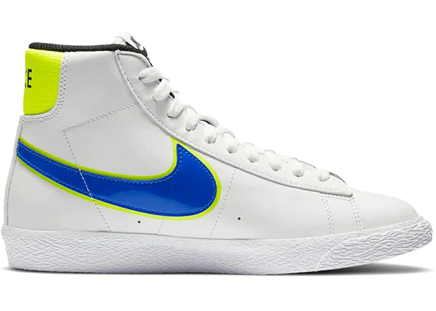ナイキ ブレイザー ミッド 青味 青み 白いこと 白いこと 御坊っちゃん キッズ NIKE BLAZER MID RACER BLUE VOLT (GS) / WHITE RACER BLUE VOLT もの言う花 マタニティ スニーカー