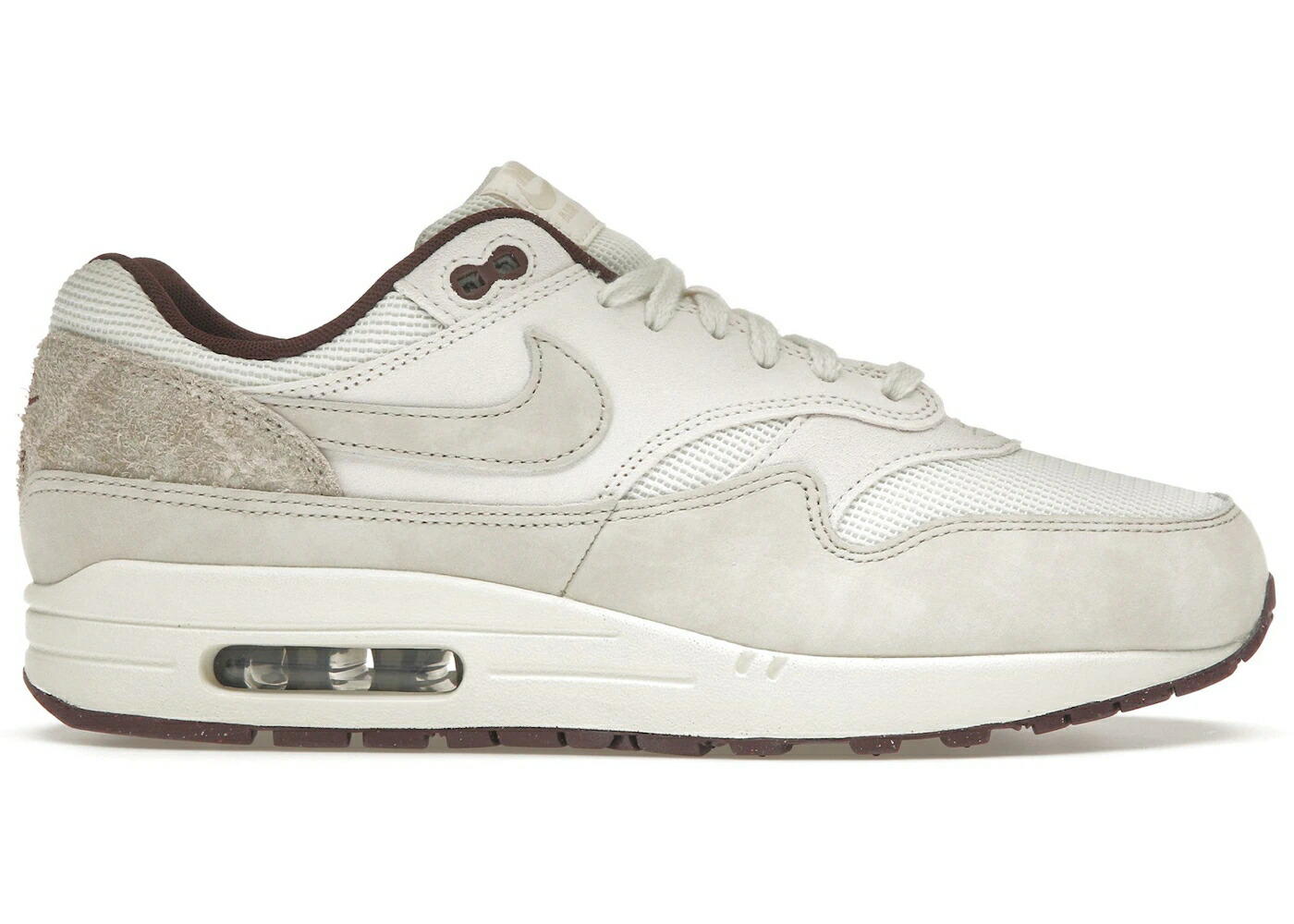 ナイキ マックス ぶどう酒色 バーガンディー 大気圏マックス スニーカー メンズ NIKE AIR MAX 1 SAIL BURGUNDY CRUSH / SAIL PHANTOM BURGUNDY CRUSH