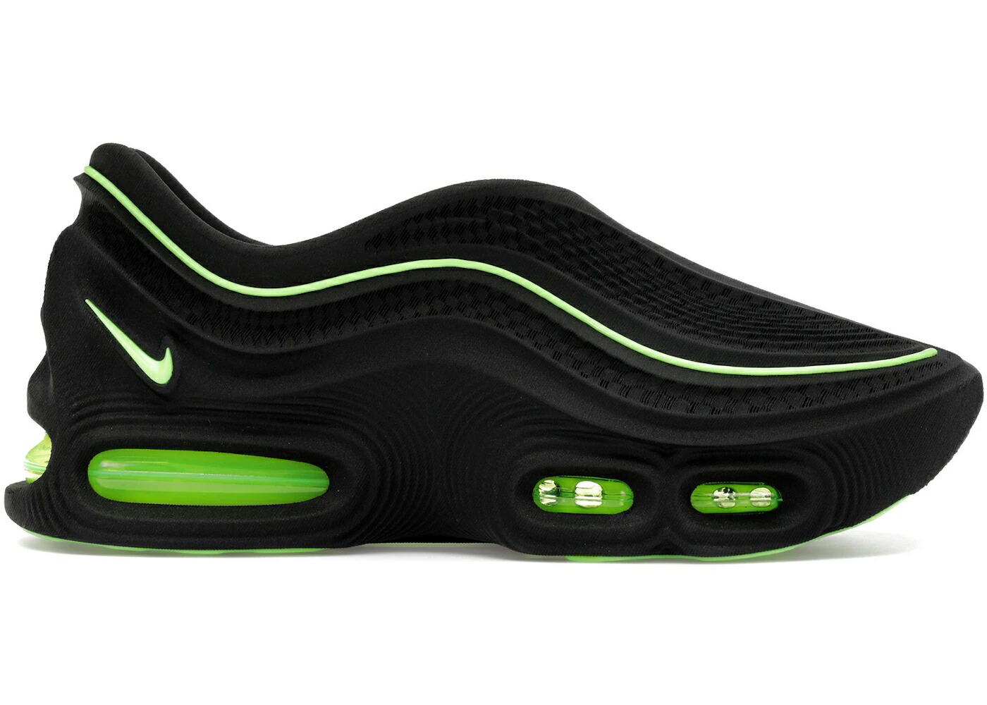 ナイキ マックス 黒色 ブラック エアマックス スニーカー メンズ NIKE AIR MAX 95000 BLACK VOLT / BLACK VOLT|スニケス