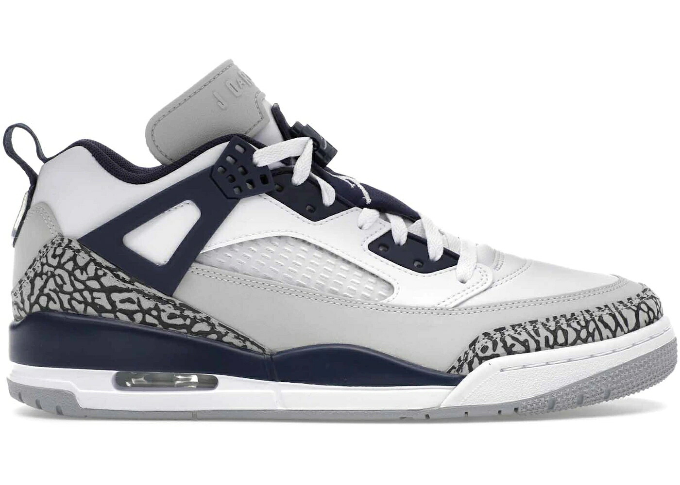 ナイキ ジョーダン 白いこと 白いこと 薄墨色 薄墨色 紺色 米国海軍 スニーカー メンズ JORDAN SPIZIKE LOW WHITE NEUTRAL GREY ANTHRACITE MIDNIGHT NAVY / WHITE NEUTRAL GREY ANTHRACITE