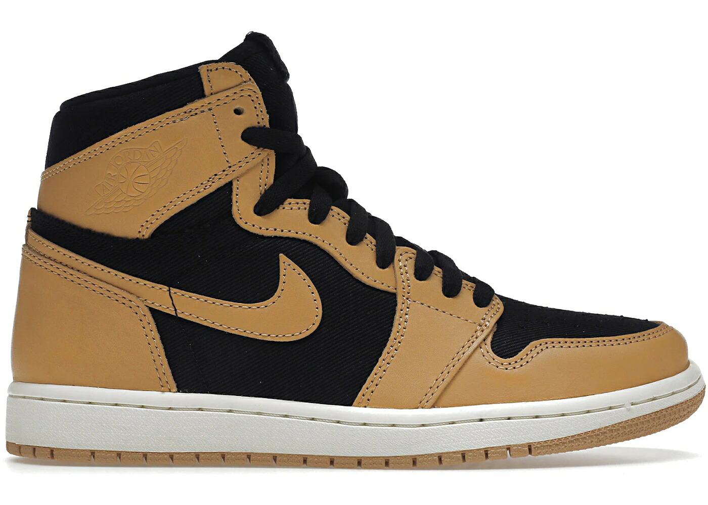 ナイキ ジョーダン ご機嫌 黒いこと 黒いこと スニーカー メンズ JORDAN 1 RETRO HIGH OG HEIRLOOM / VACHETTA TAN BLACK SAIL