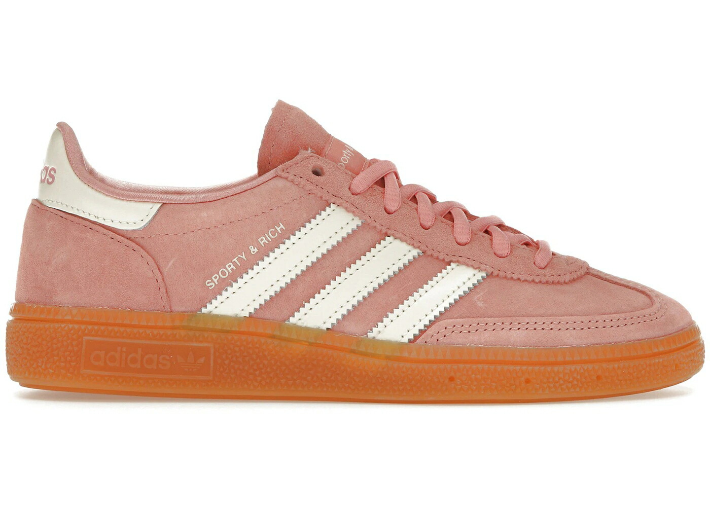 アディダス ハンドボール スペシアル ピンク クリーム 白色 ホワイト \u0026 スニーカー メンズ ADIDAS HANDBALL SPEZIAL SPORTY RICH PINK / PANTONE CREAM WHITE GUM