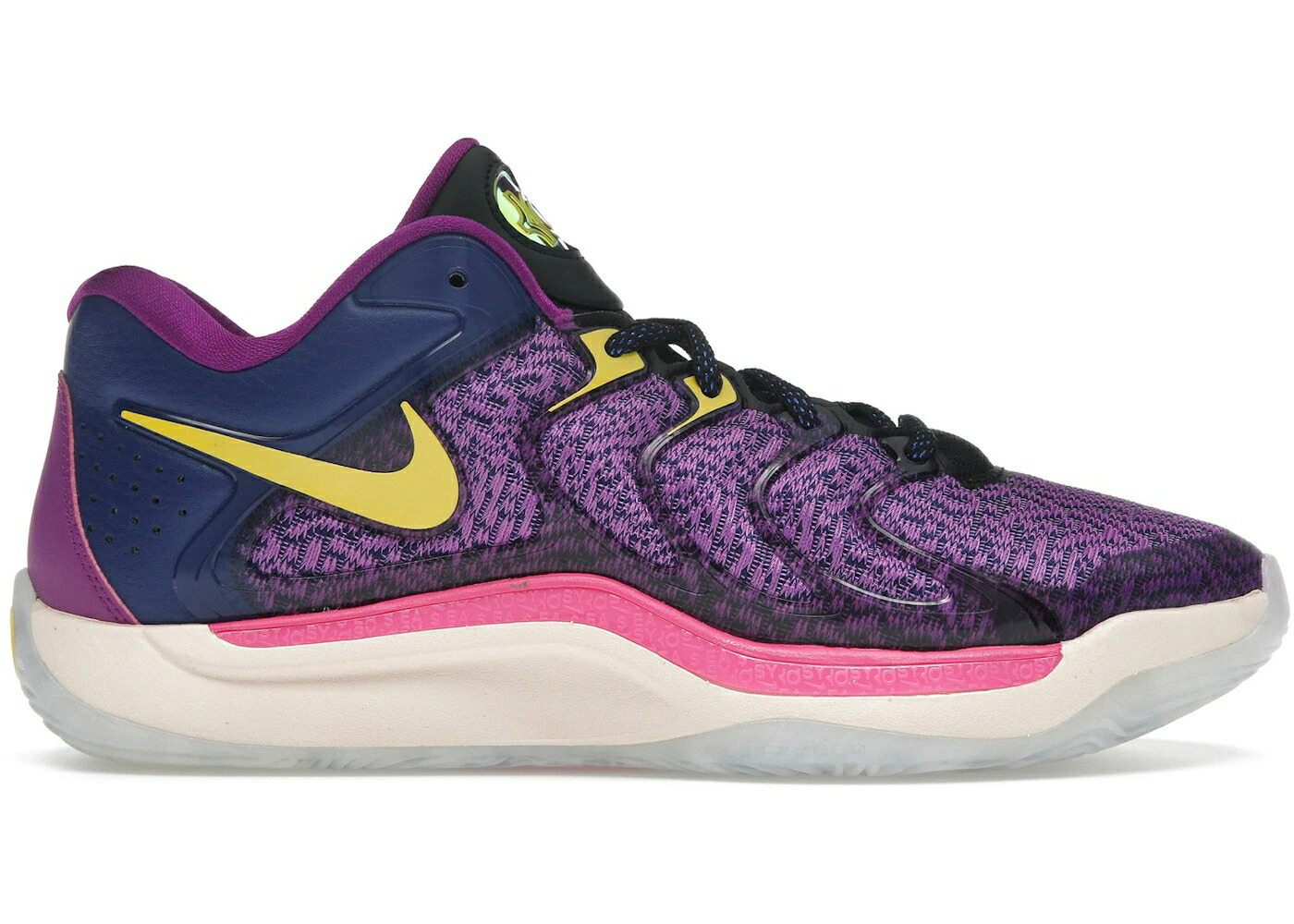 ナイキ 青味 青み 黄味がかった 黄色 黒いこと 黒いこと スニーカー メンズ NIKE KD 17 TRAVEL BALL / ROYAL BLUE OPTI YELLOW BLACK
