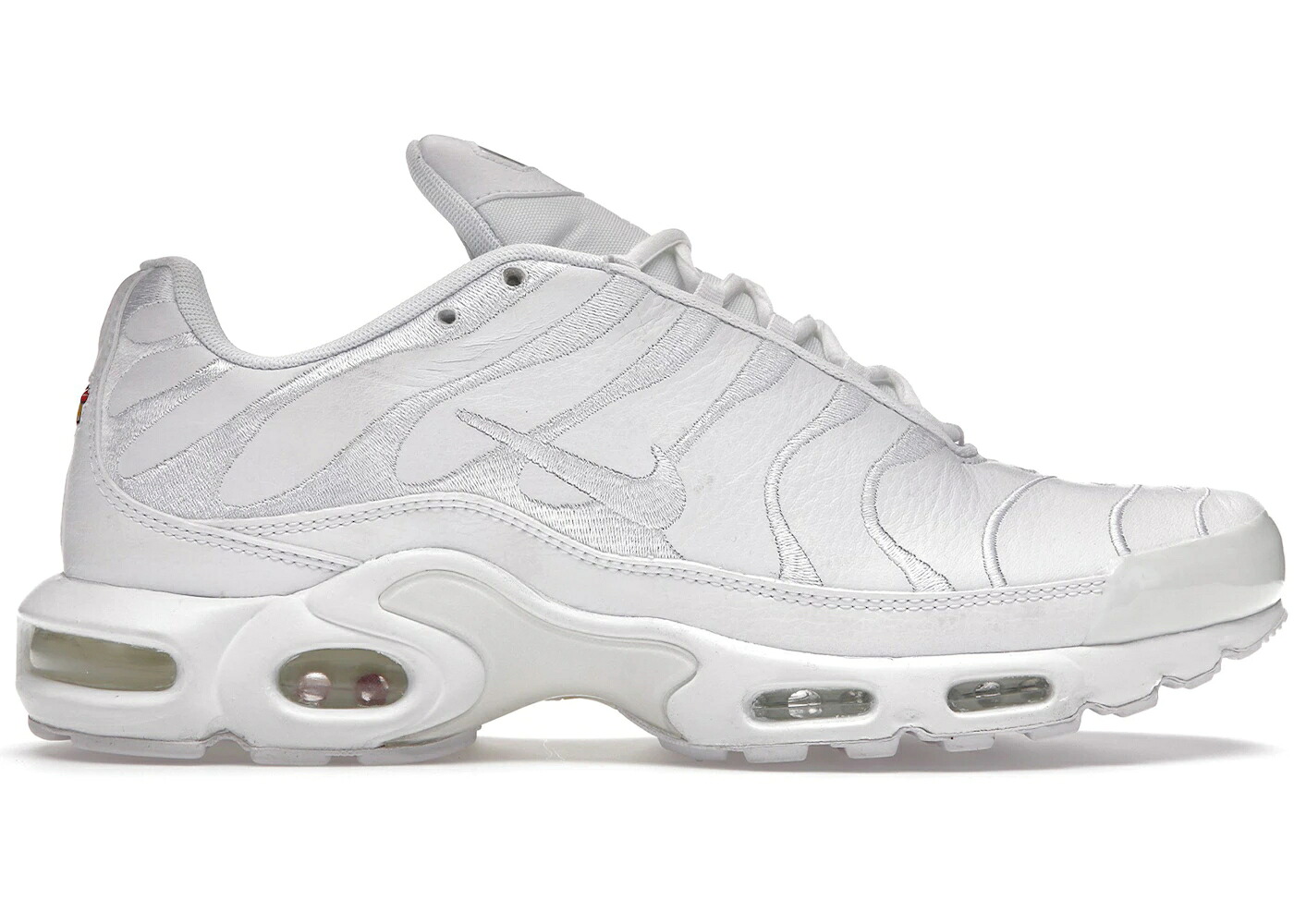 ナイキ マックス 白いこと 白いこと エアマックスプラス スニーカー メンズ NIKE AIR MAX PLUS TRIPLE WHITE / WHITE WHITE WHITE