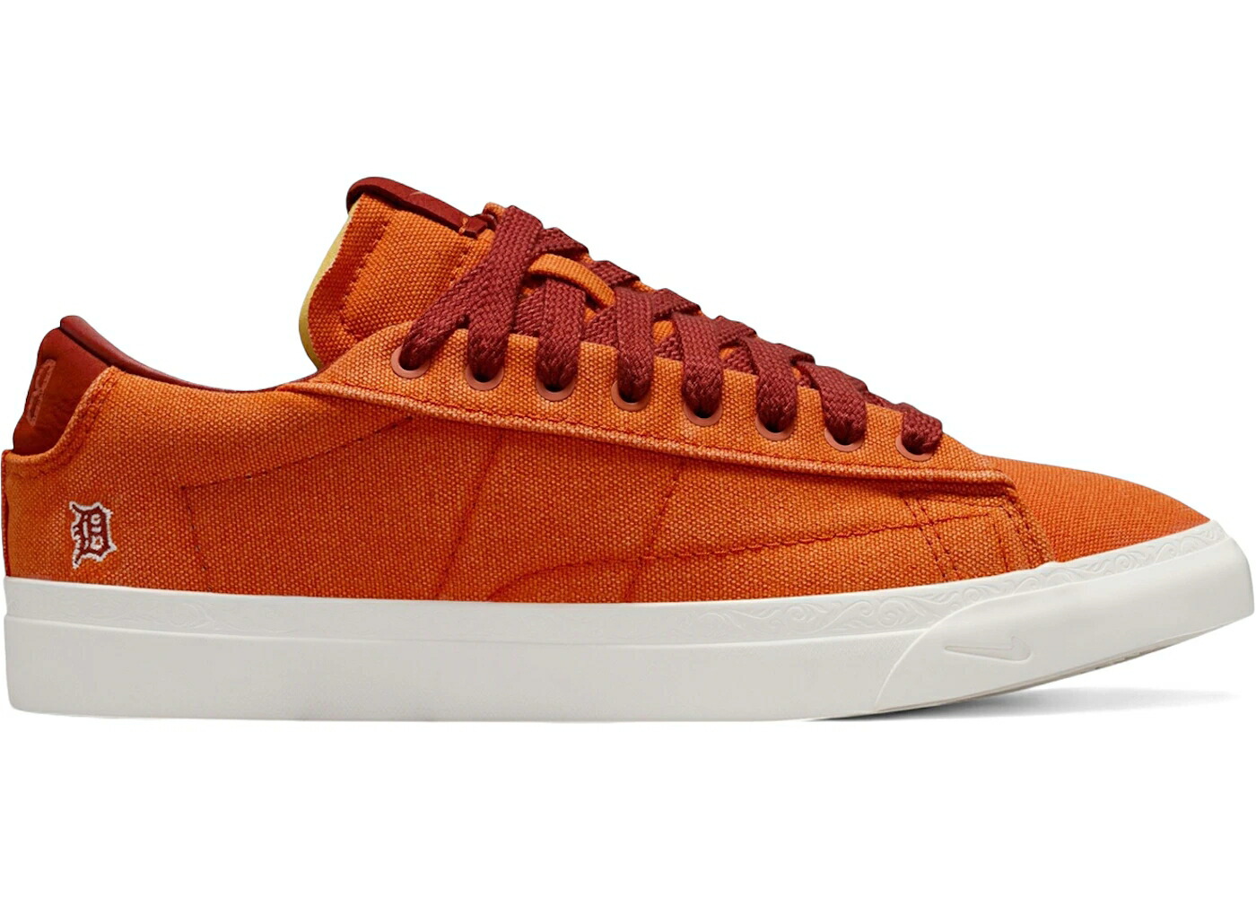 ナイキ ブレイザー デトロイト タイガース 橙 オレンジ スニーカー メンズ NIKE BLAZER LOW DEVIN BOOKER DETROIT TIGERS CAMPFIRE ORANGE / CAMPFIRE ORANGE RUGGED ORANGE|スニケス