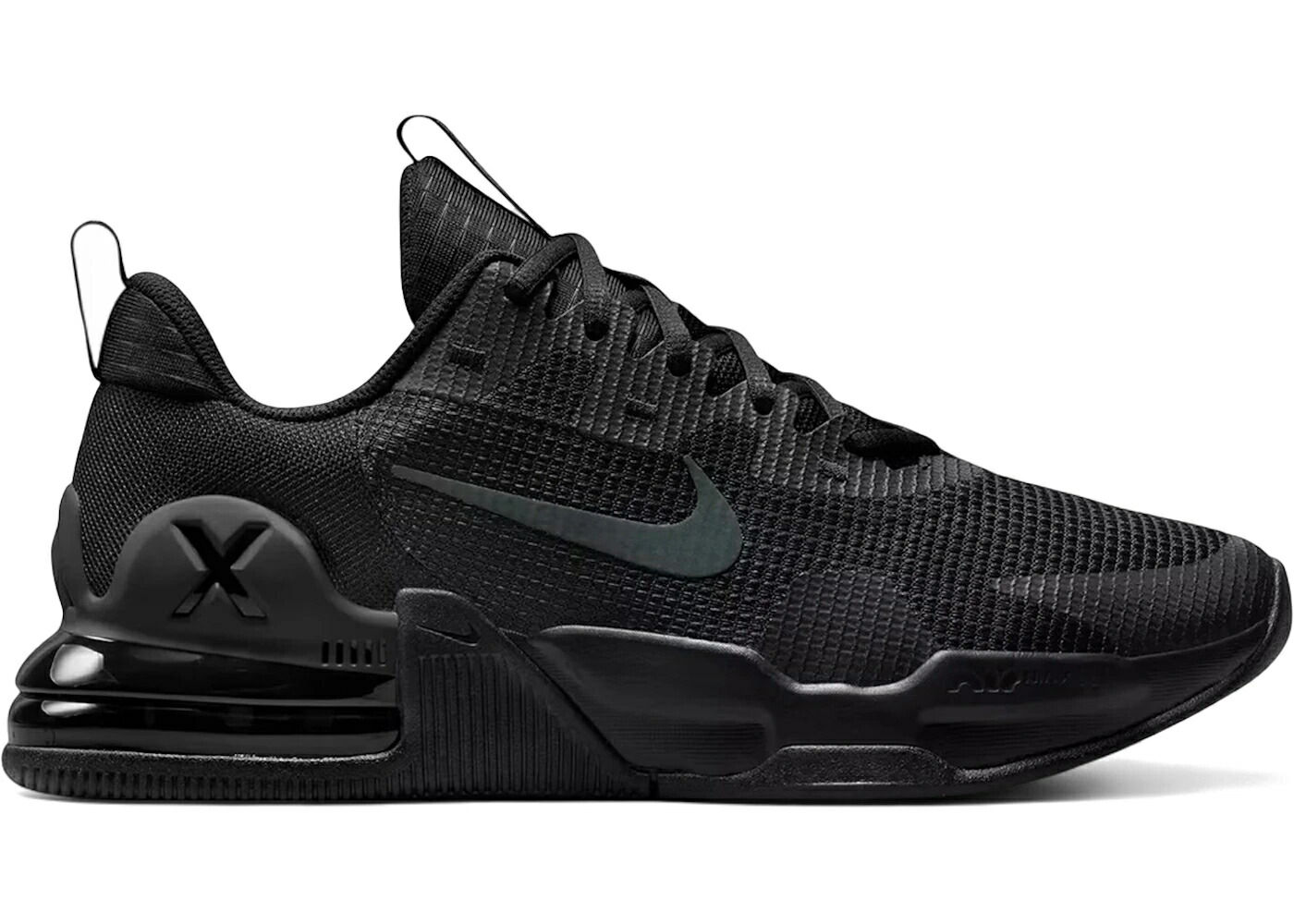 ナイキ マックス アルファ トレーナー 黒色 ブラック 灰色 グレー エアマックス スニーカー メンズ NIKE AIR MAX ALPHA TRAINER 5 BLACK DARK SMOKE GREY / BLACK BLACK DARK SMOKE GREY