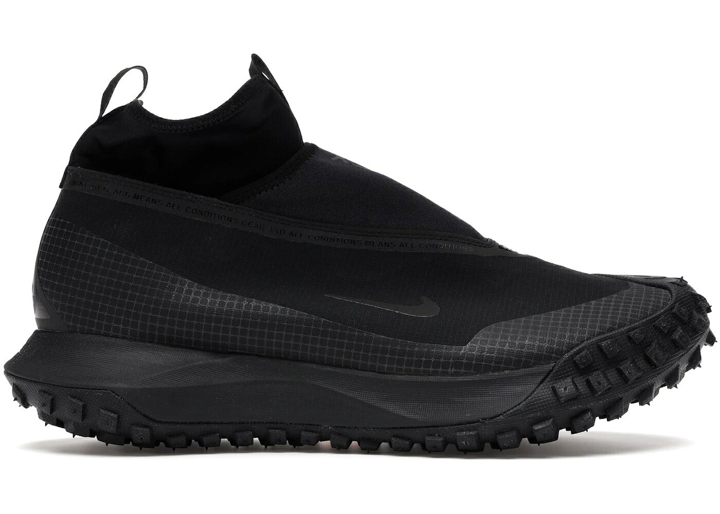 ナイキ ゴアテックス 灰色 グレー 黒色 ブラック スニーカー メンズ NIKE ACG MOUNTAIN FLY GORE-TEX DARK GREY / BLACK DARK GREY BLACK