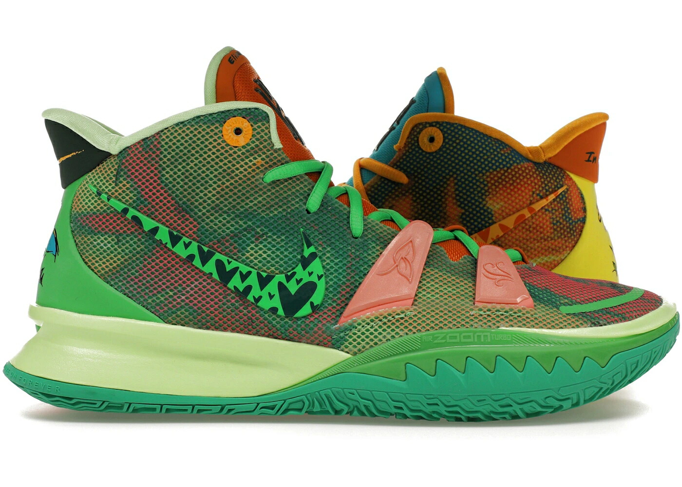 ナイキ カイリー 靴 スニーカー メンズ NIKE KYRIE 7 SNEAKER ROOM AIR AND EARTH / MULTICOLOR MULTICOLOR