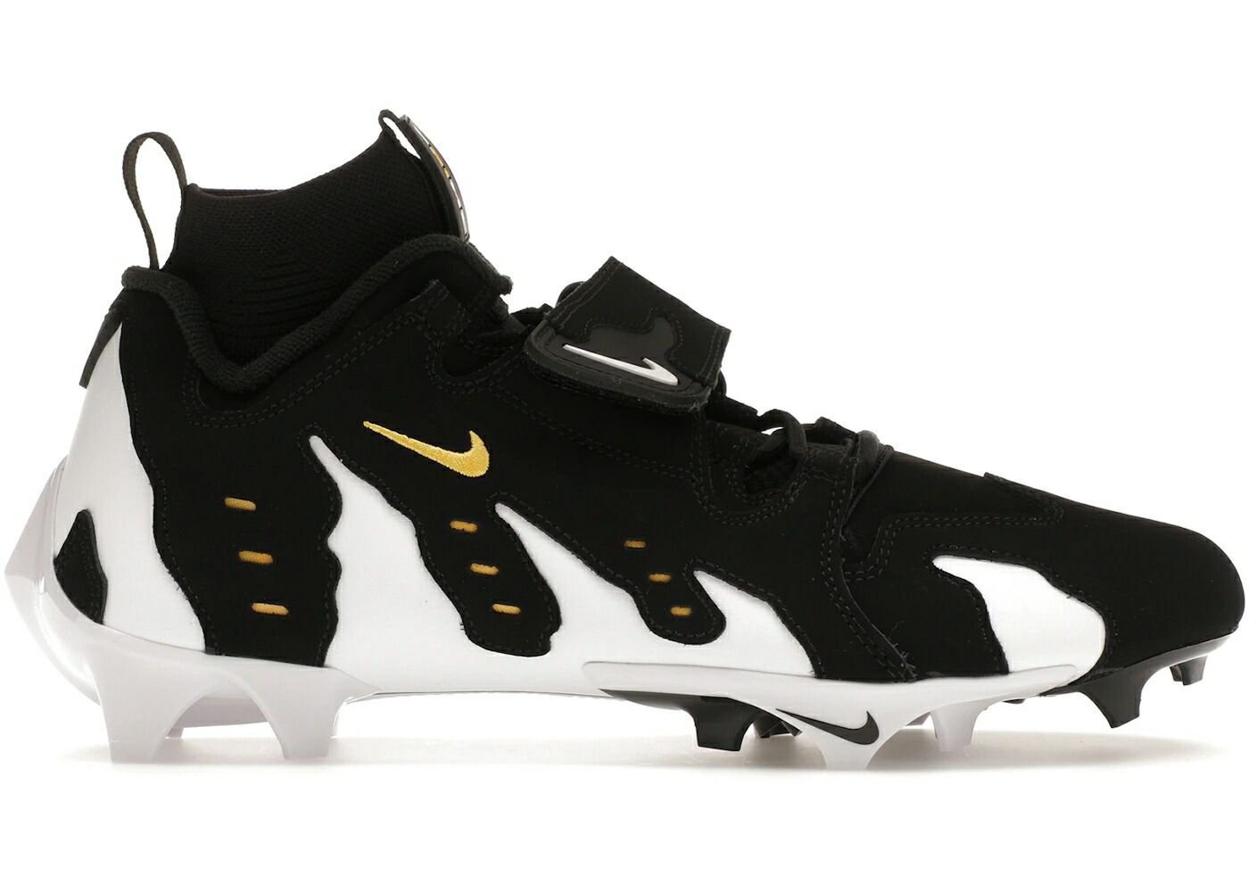 ナイキ マックス ダイヤモンド ターフ 黒色 ブラック 白色 ホワイト '96 スニーカー メンズ NIKE VAPOR EDGE 360 DT MAX CLEAT DIAMOND TURF BLACK WHITE / BLACK WHITE VARSITY MAIZE