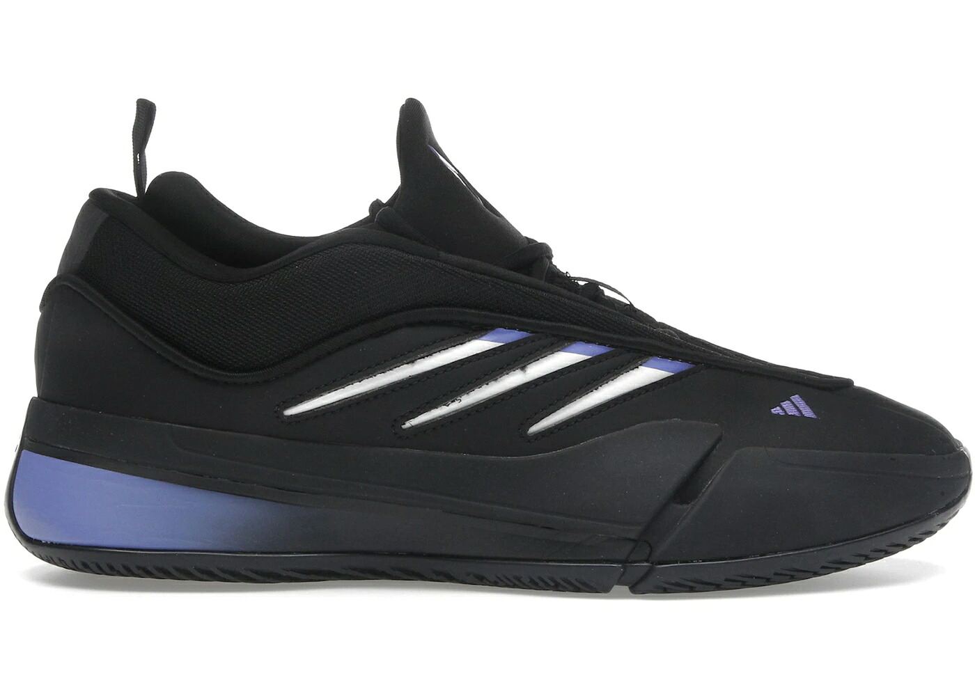 アディダス 黒色 ブラック 青色 ブルー コア 白色 ホワイト スニーカー メンズ ADIDAS DAME 9 BLACK COBALT BLUE / CORE BLACK CLOUD WHITE COBALT｜スニケス