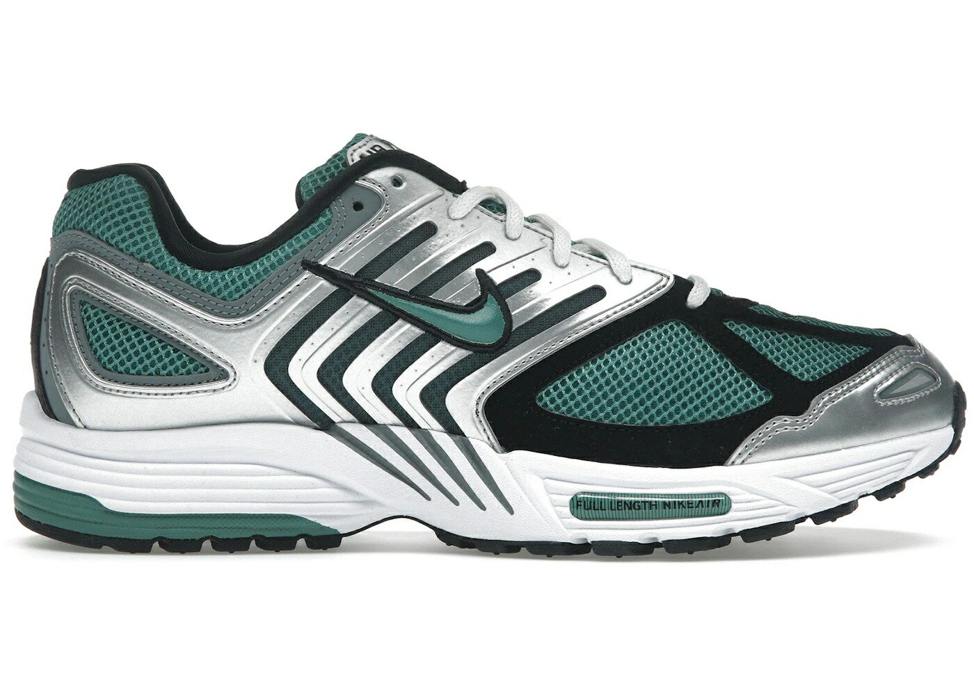 ナイキ 銀色 シルバー 黒色 ブラック 白色 ホワイト スニーカー メンズ NIKE AIR PEG 2K5 METALLIC SILVER BICOASTAL / METALLIC SILVER BLACK WHITE