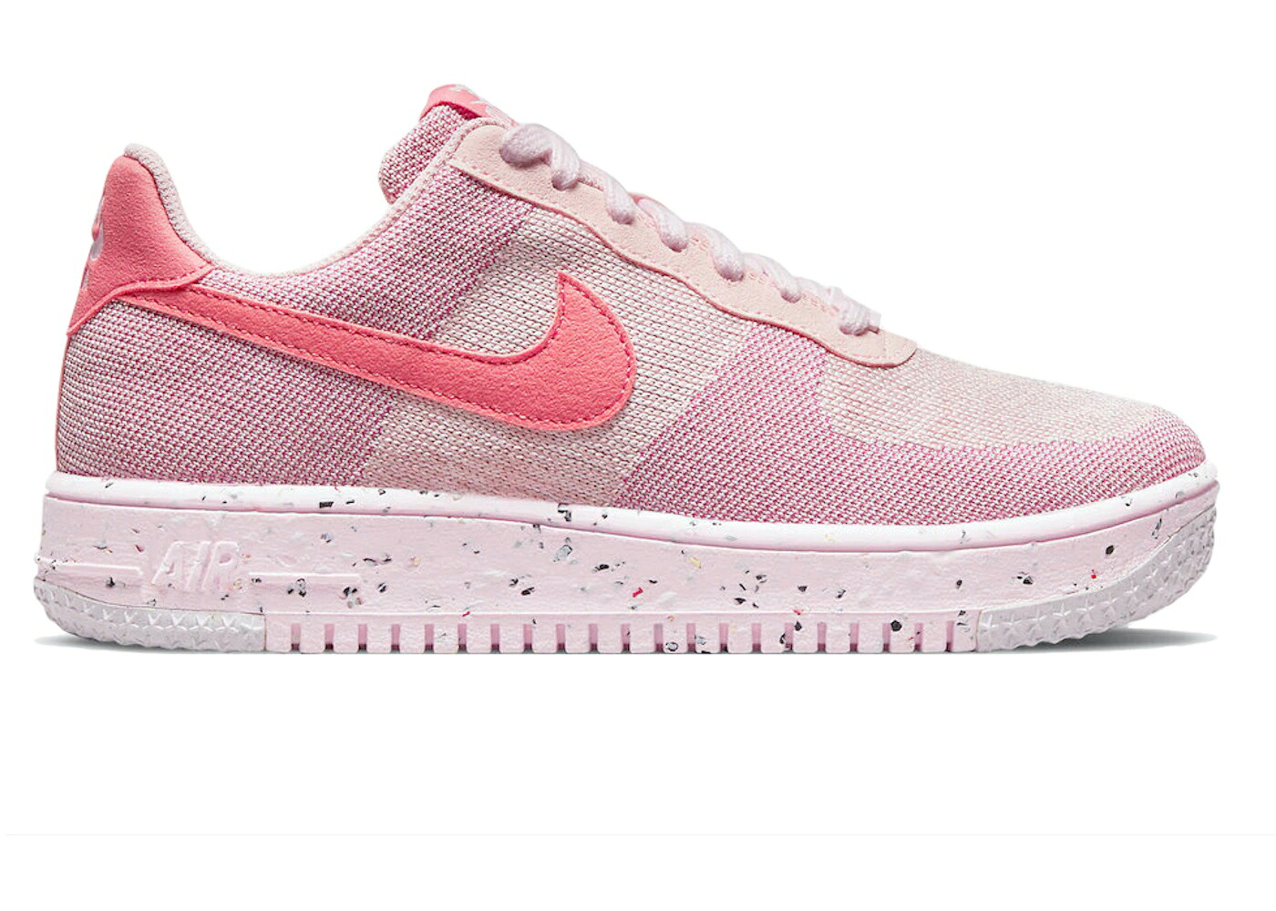 ナイキ 飛球編み物 サクラ色 空軍 WOMEN\u0027S スニーカー レディース NIKE AIR FORCE 1 LOW CRATER FLYKNIT PINK (WOMEN\u0027S) / PINK PINK