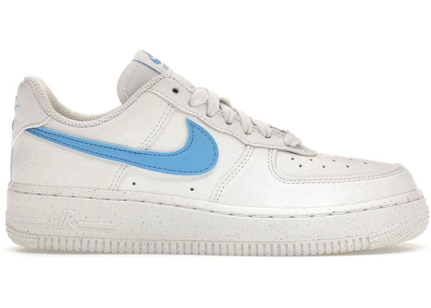 ナイキ 白いこと 白いこと 青味 青色 空軍 \u002707 WOMEN\u0027S スニーカー レディース NIKE AIR FORCE 1 LOW WHITE UNIVERSITY BLUE (WOMEN\u0027S) / WHITE WHITE VOLT UNIVERSITY BLUE スニーカー-靴-レディース靴
