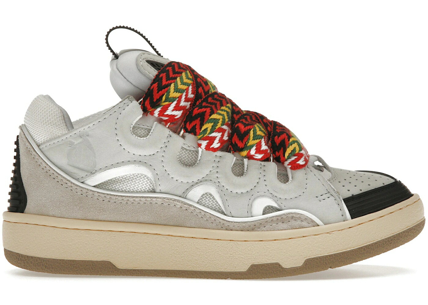 ランバン なめし革 白いこと 白いこと 黒いこと 黒いこと WOMEN\u0027S スニーカー レディース LANVIN LEATHER CURB WHITE BLACK GUM (WOMEN\u0027S) / WHITE BLACK GUM