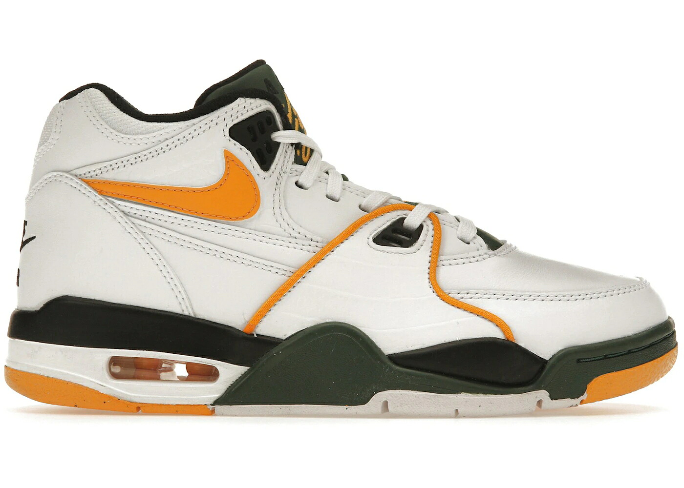 ナイキ フライト 白色 ホワイト 黒色 ブラック '89 スニーカー メンズ 【 NIKE AIR FLIGHT WHITE / WHITE FIR BLACK DEL SOL 】