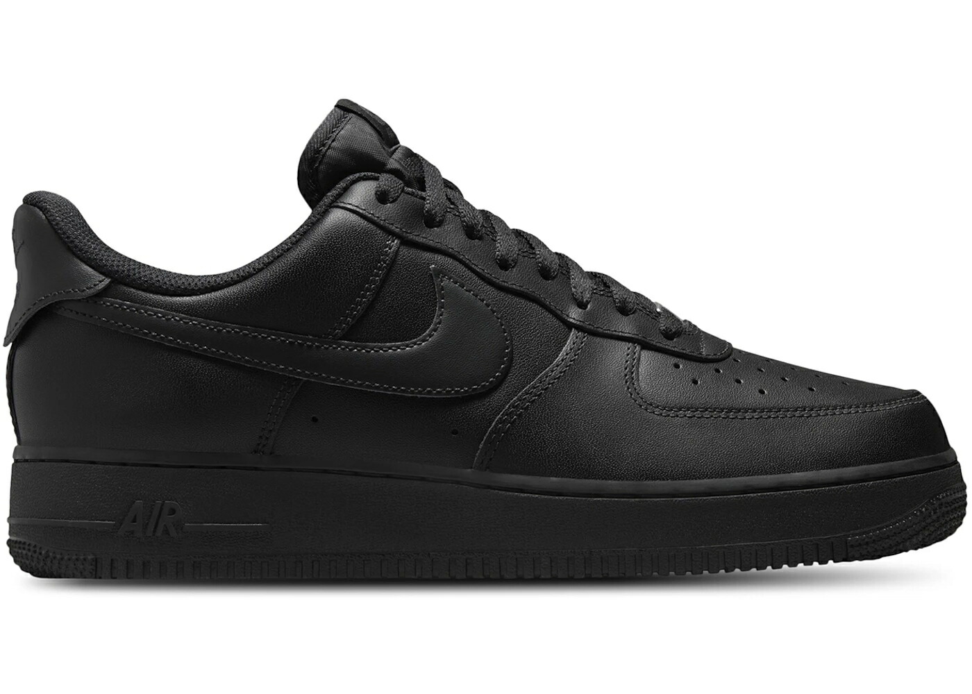 ナイキ 黒色 ブラック エアフォース スニーカー メンズ NIKE AIR FORCE 1 LOW FLYEASE TRIPLE BLACK / BLACK BLACK BLACK