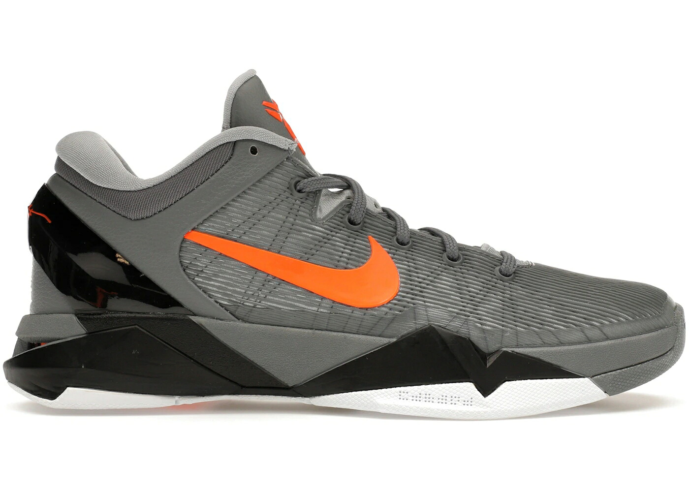 ナイキ コービー 灰色 グレー 橙 オレンジ クール スニーカー メンズ NIKE KOBE 7 WOLF / WOLF GREY TOTAL ORANGE COOL GREY|スニケス