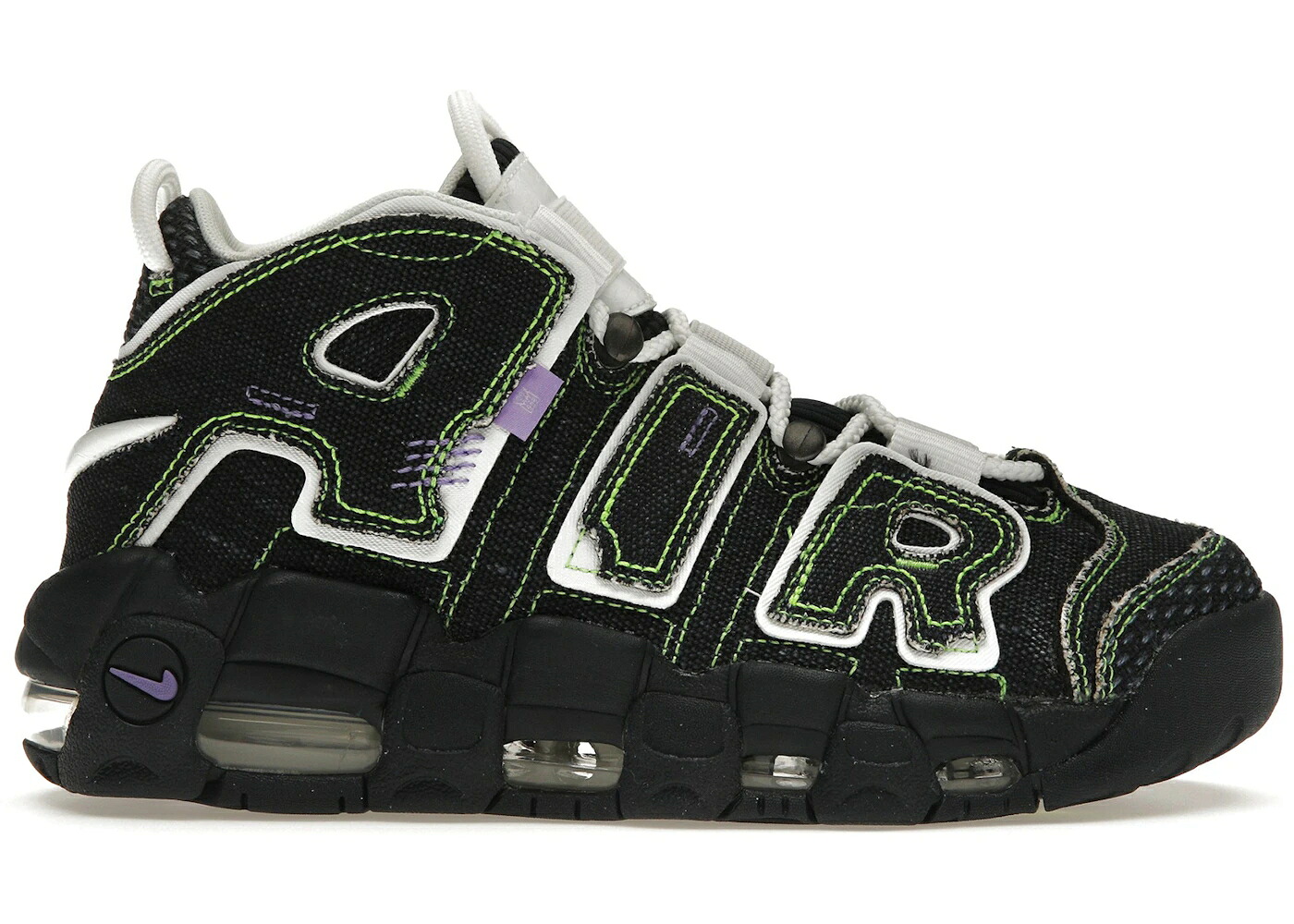 ナイキ アップテンポ クルー 紫 パープル エアモアアップテンポ モアテン WOMEN'S スニーカー レディース NIKE AIR MORE UPTEMPO SERENA WILLIAMS DESIGN CREW (WOMEN'S) / DARK OBSIDIAN SPACE PURPLE VOLT|スニケス
