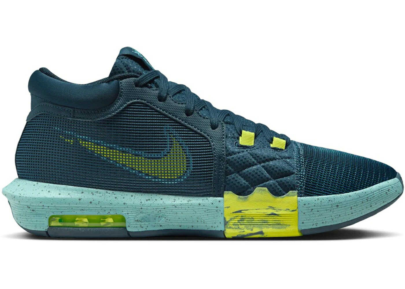 ナイキ レブロン 紺色 ネイビー 緑 グリーン ウィットネス スニーカー メンズ NIKE LEBRON WITNESS 8 ARMORY NAVY GREEN FROST / ARMORY NAVY GREEN FROST